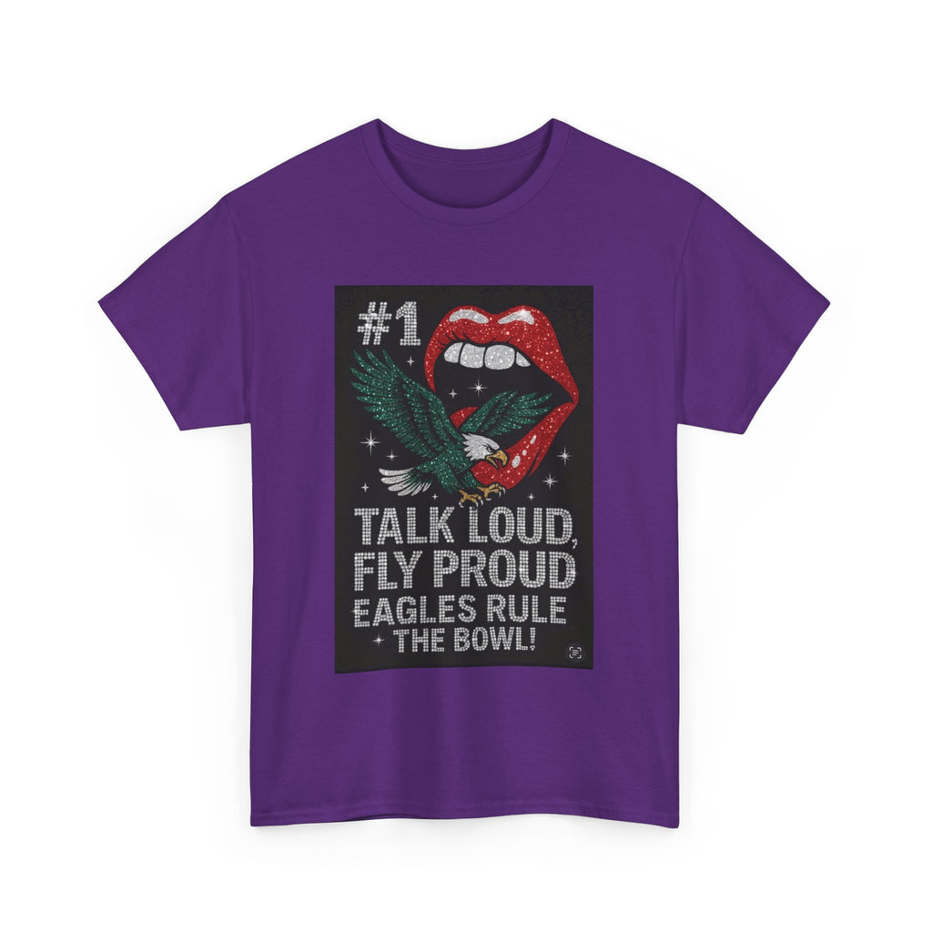 Men T-Shirt - Talk Loud Fly Proud