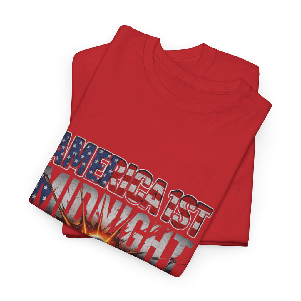 Men T-Shirt - America 1st Mindnight Hammer