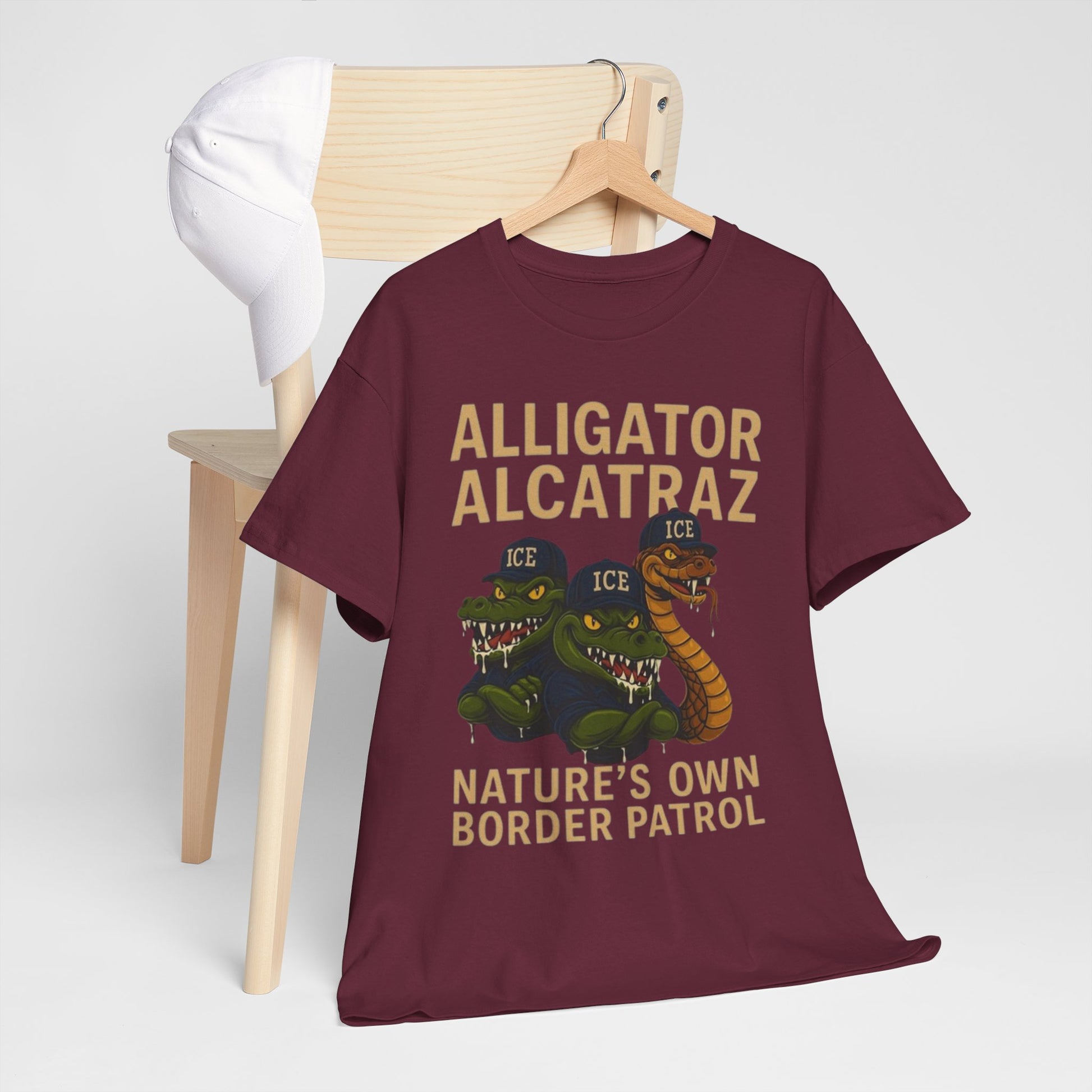 Men T-Shirt - Alligator Alcatraz