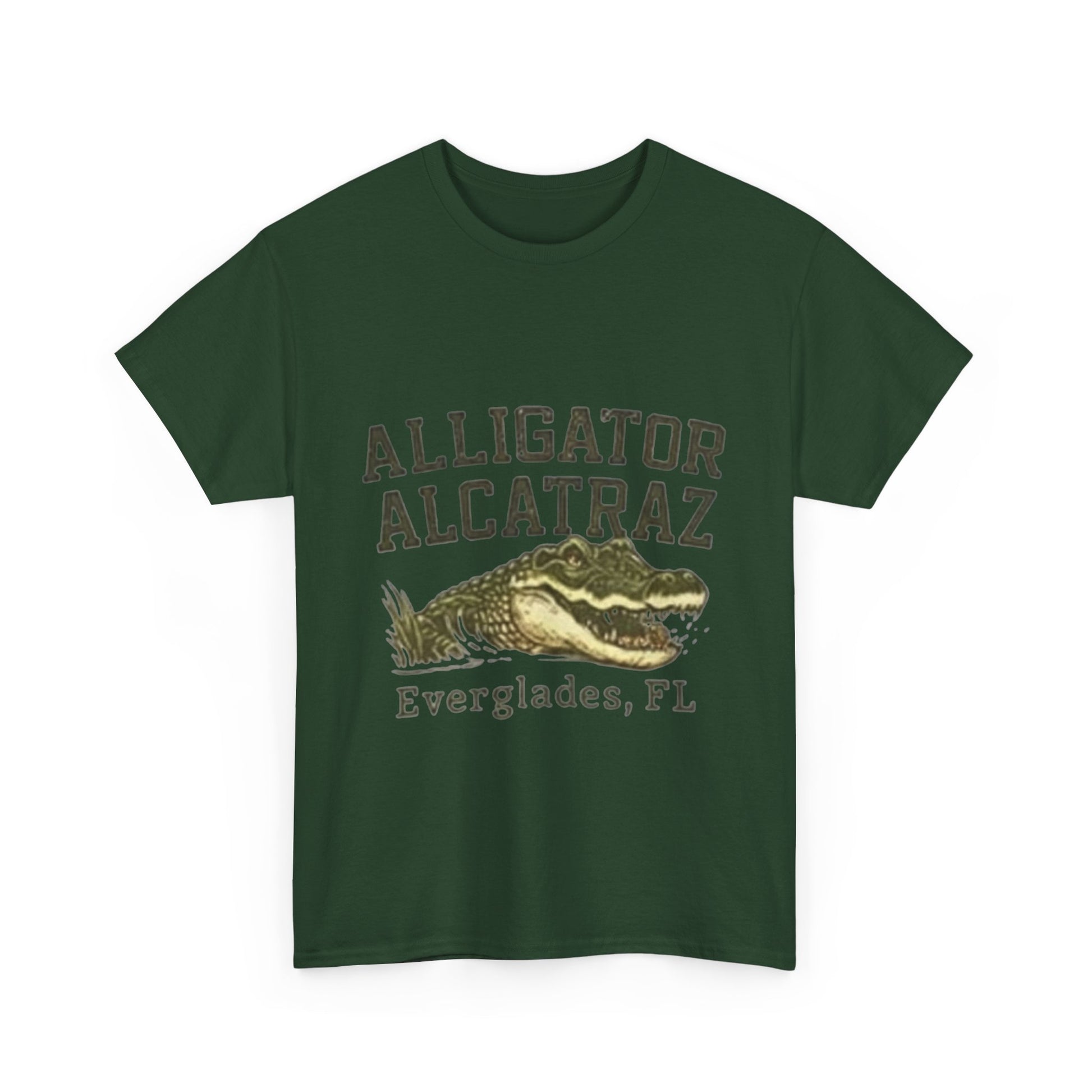 Men T-Shirt - Alligator Everglades FL