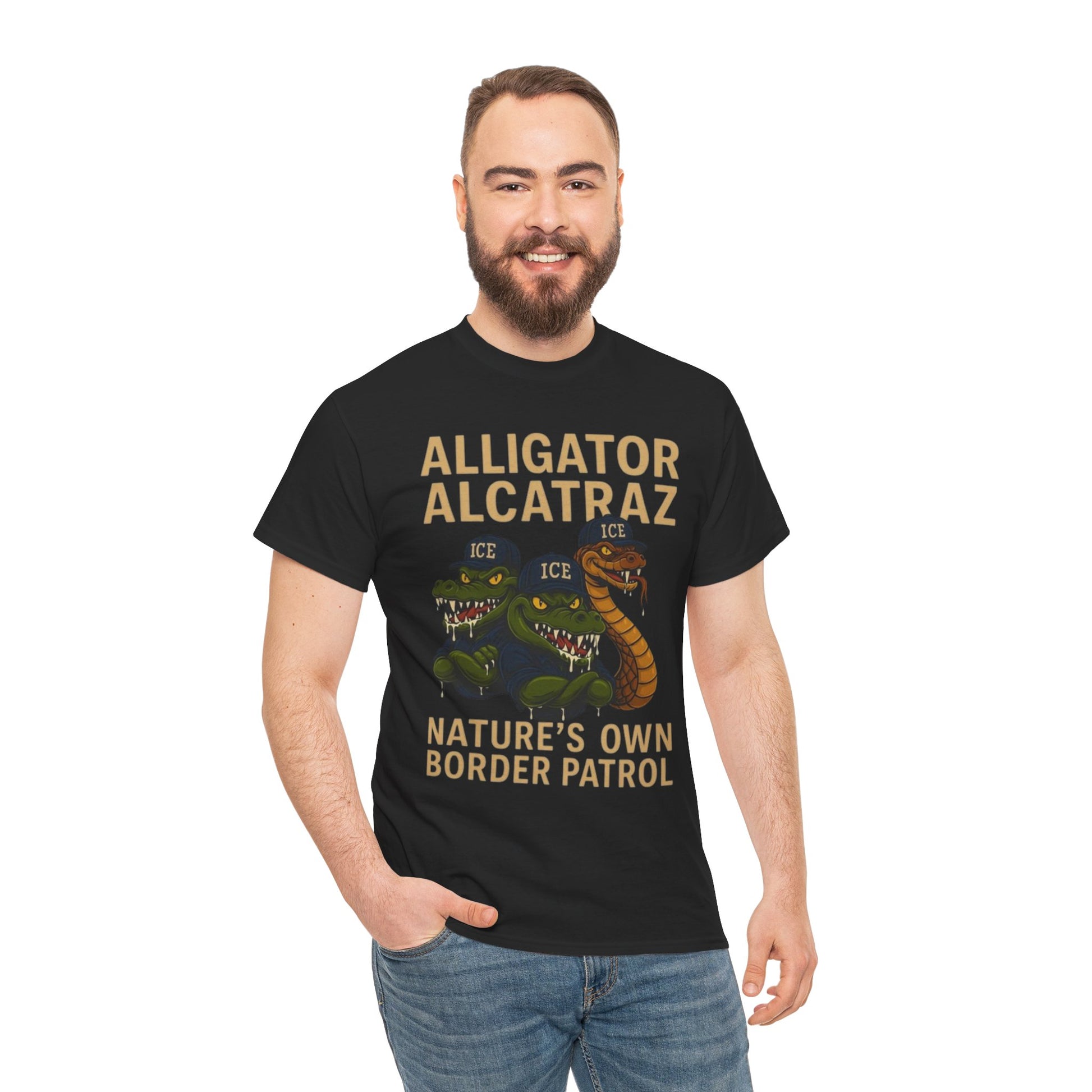 Men T-Shirt - Alligator Alcatraz