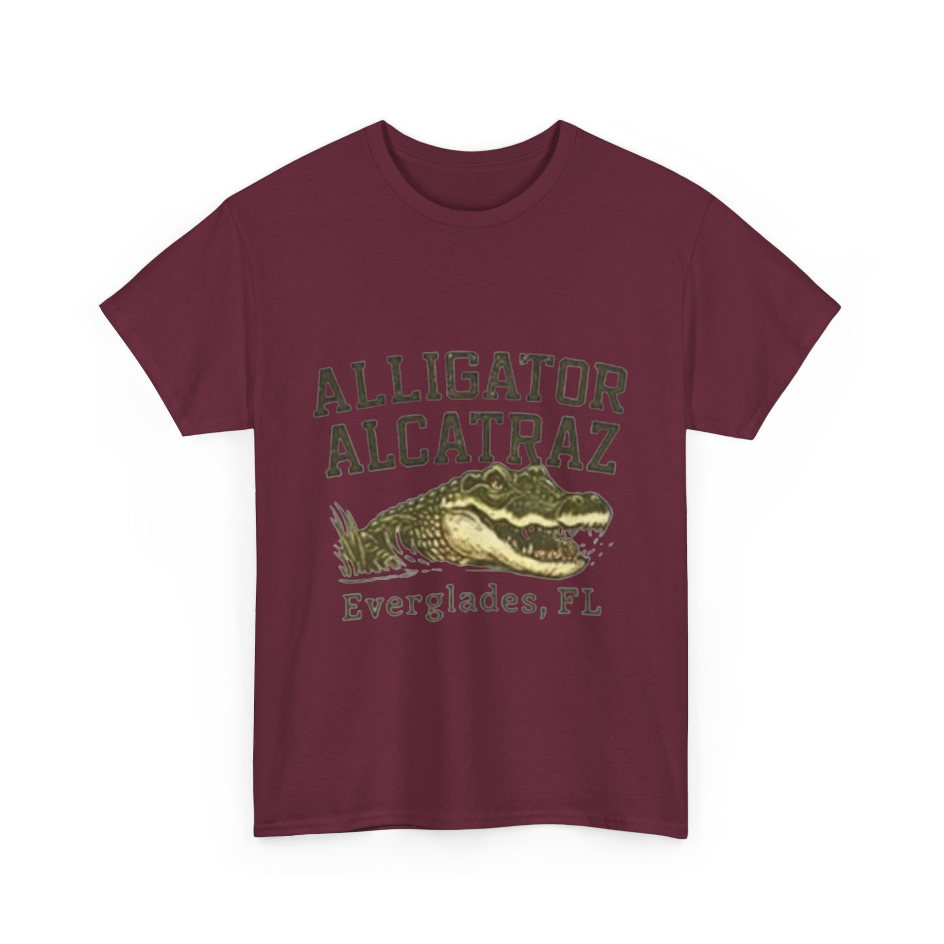 Men T-Shirt - Alligator Everglades FL