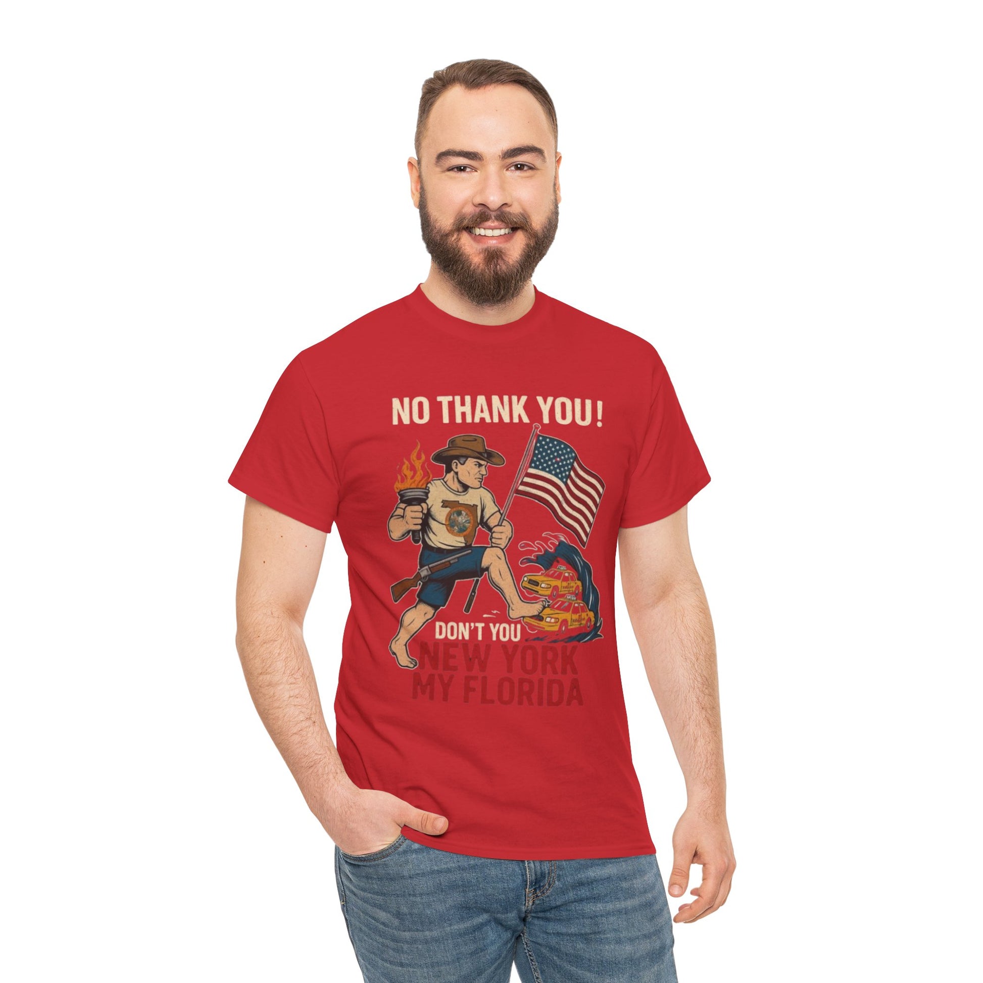 Men T-Shirt - Don't You New York My Florida