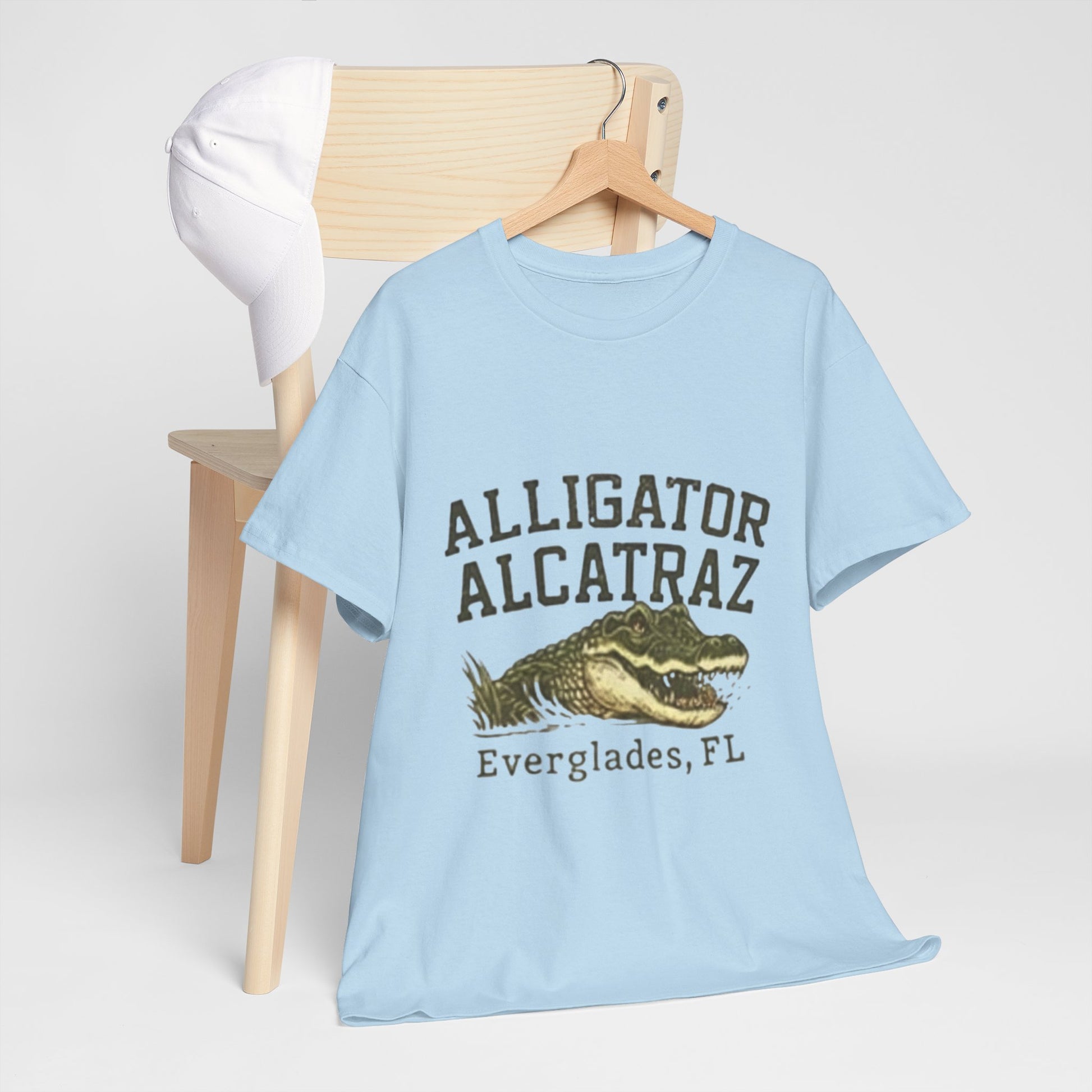 Men T-Shirt - Alligator Everglades FL