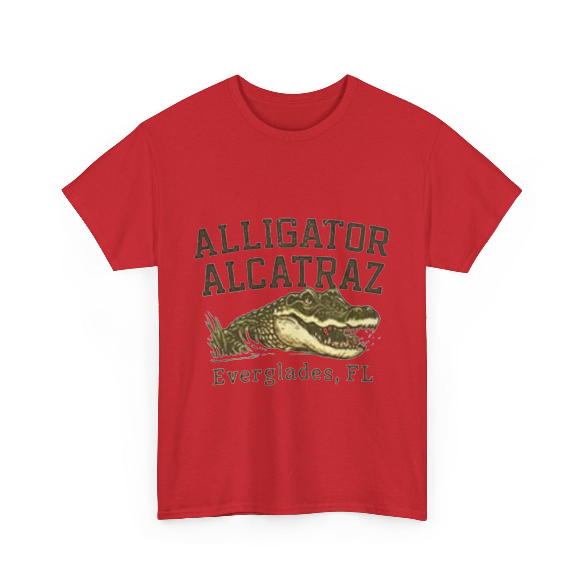 Men T-Shirt - Alligator Everglades FL