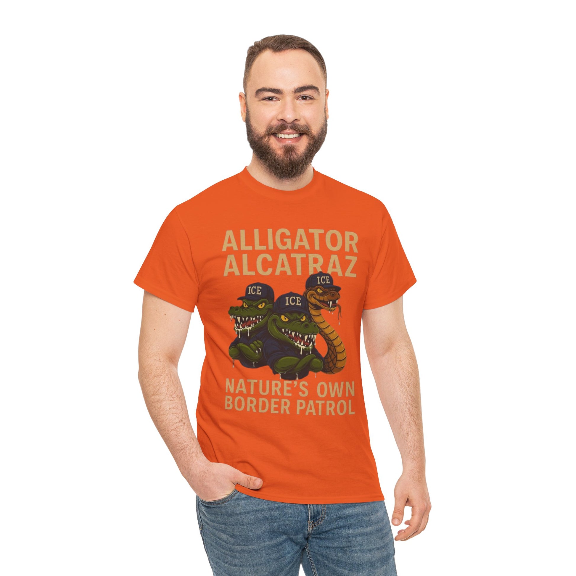 Men T-Shirt - Alligator Alcatraz