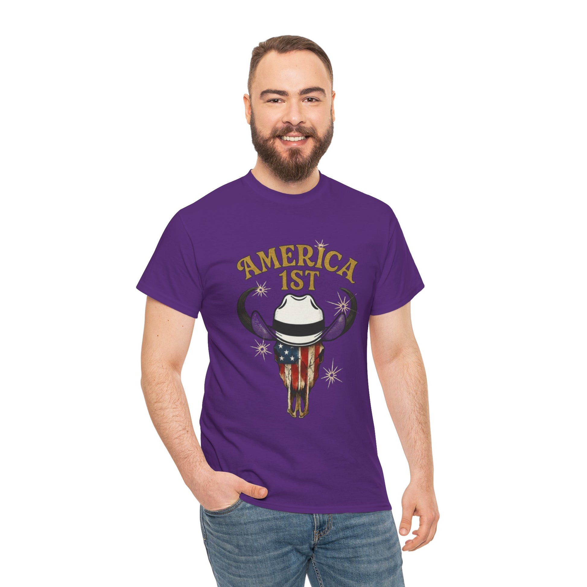 Men T-Shirt - America 1st