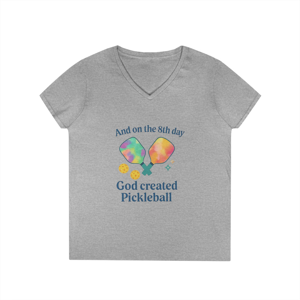 Women V-Neck T-Shirt - On the 8th Day