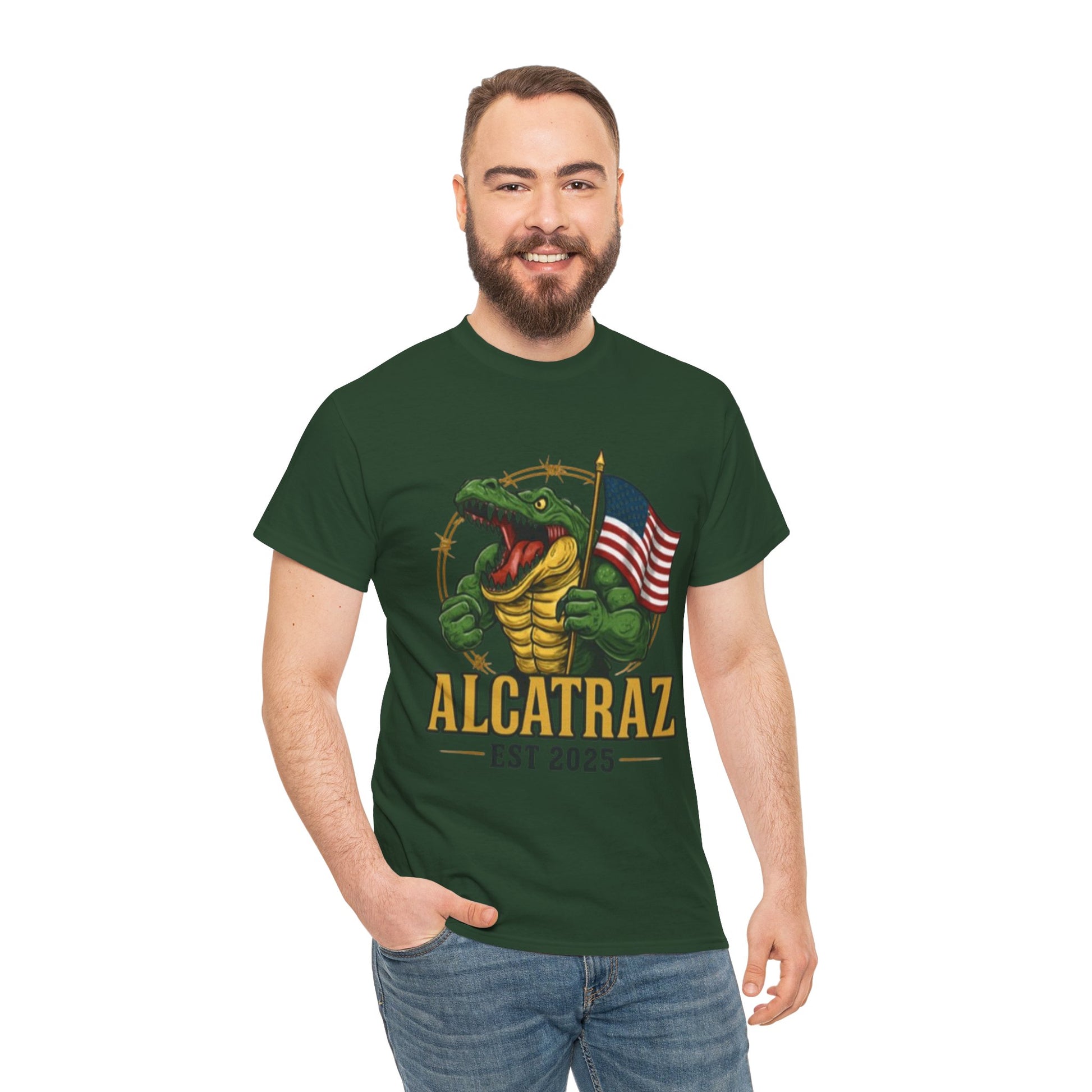Men T-Shirt - Alcatraz EST 2025