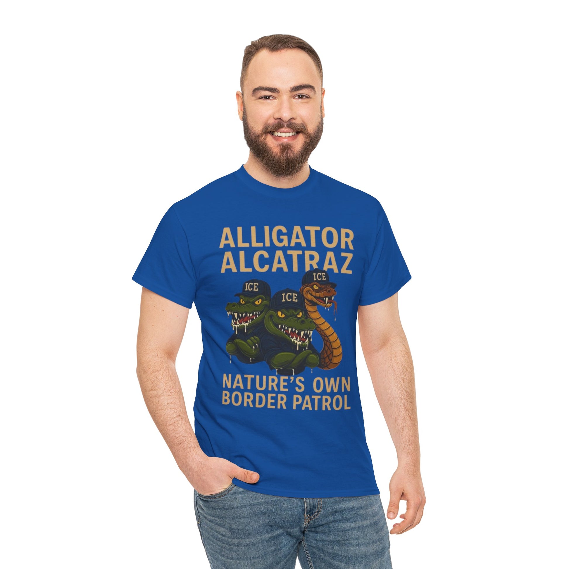 Men T-Shirt - Alligator Alcatraz