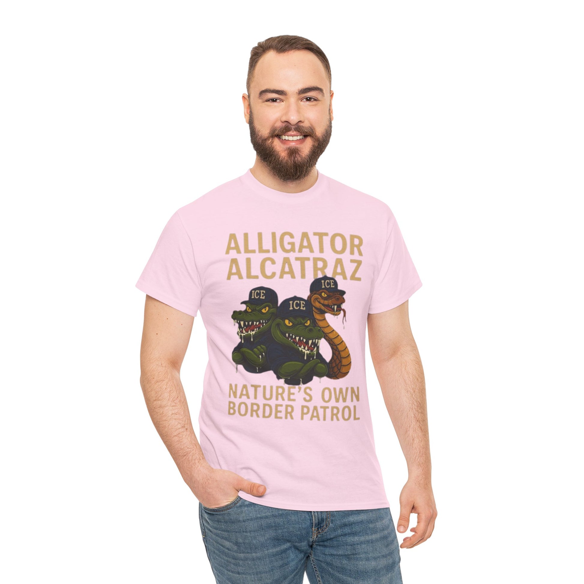 Men T-Shirt - Alligator Alcatraz