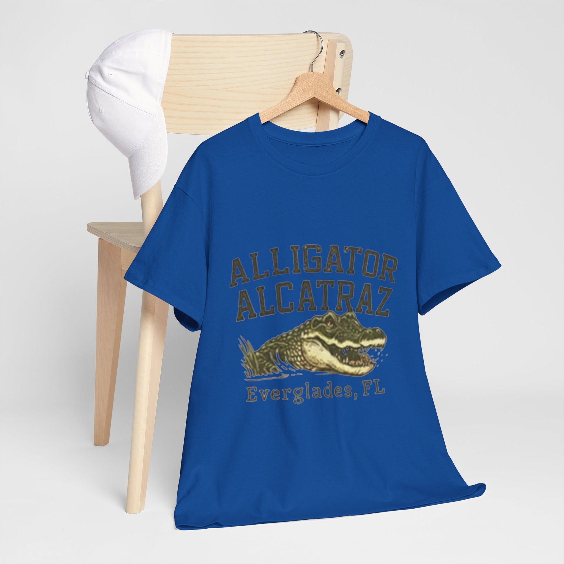 Men T-Shirt - Alligator Everglades FL