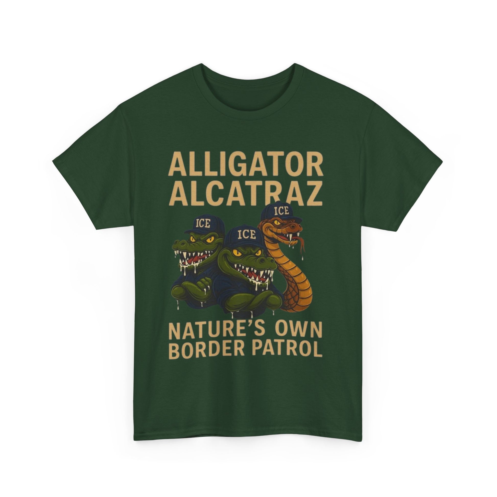 Men T-Shirt - Alligator Alcatraz