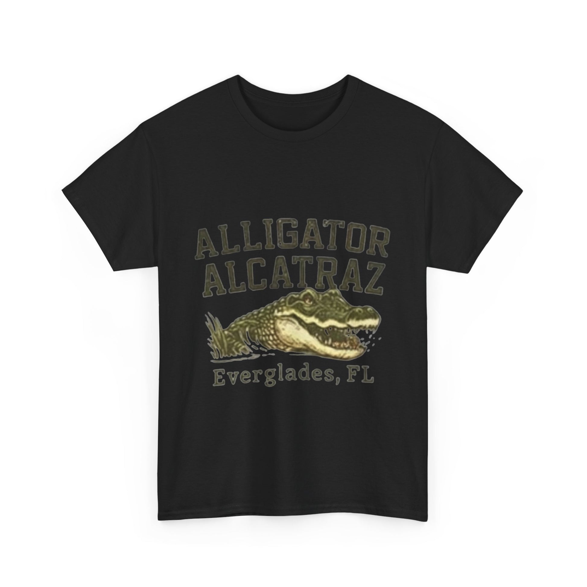 Men T-Shirt - Alligator Everglades FL