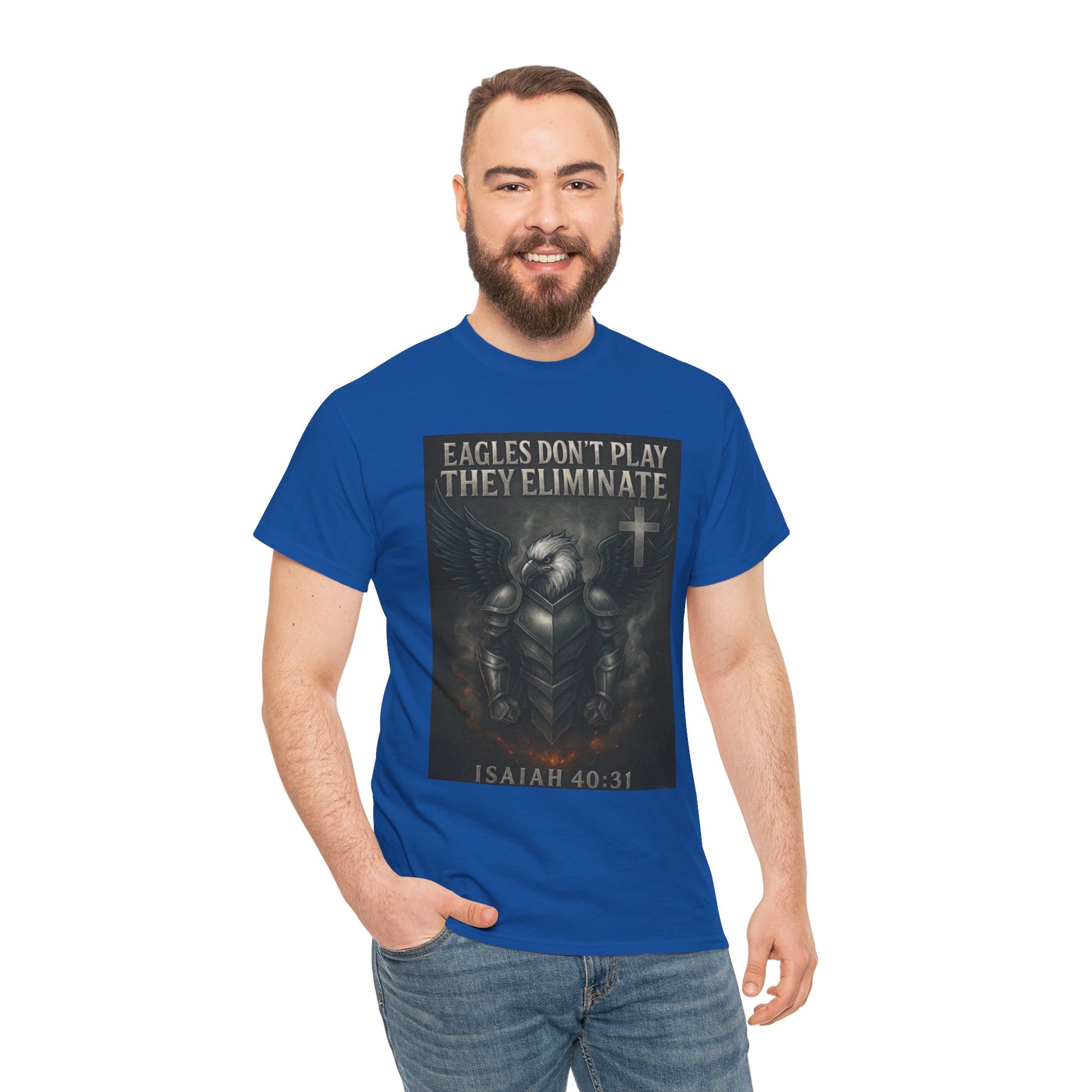 Men T-Shirt - Eagle in Armor