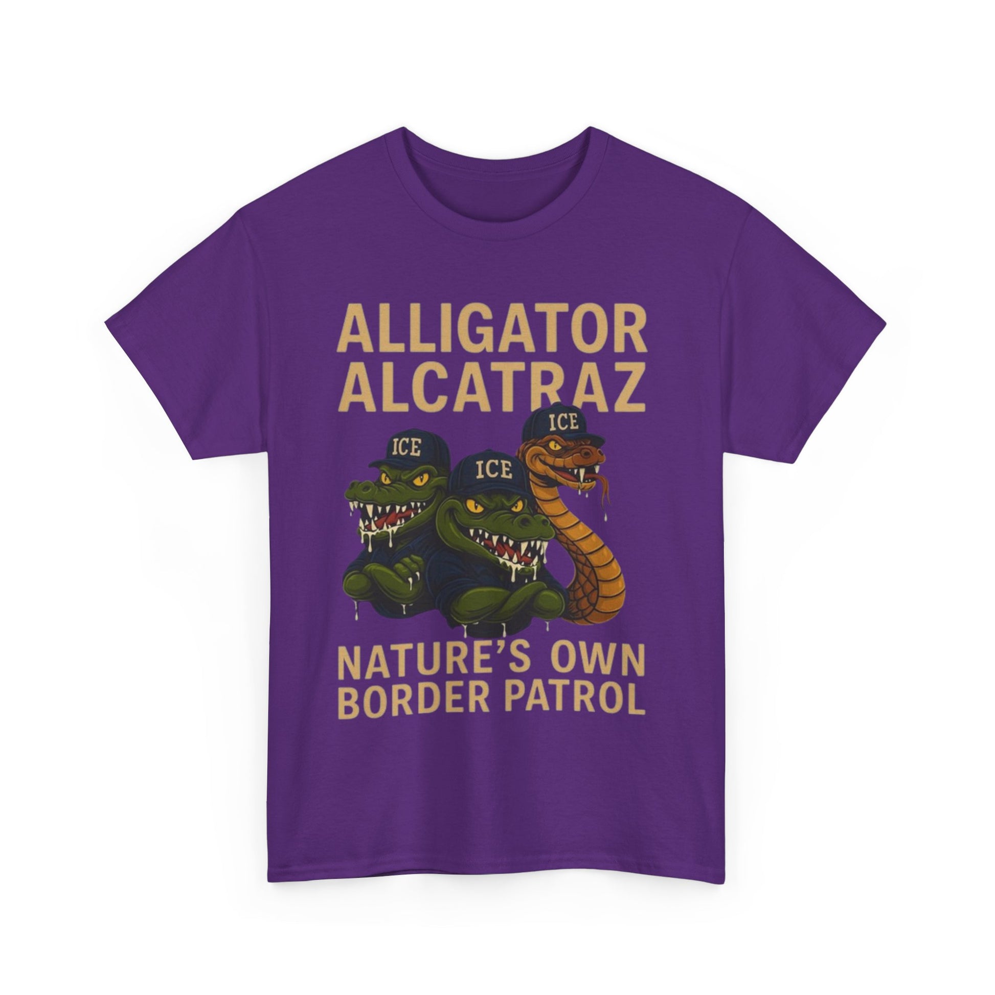 Men T-Shirt - Alligator Alcatraz