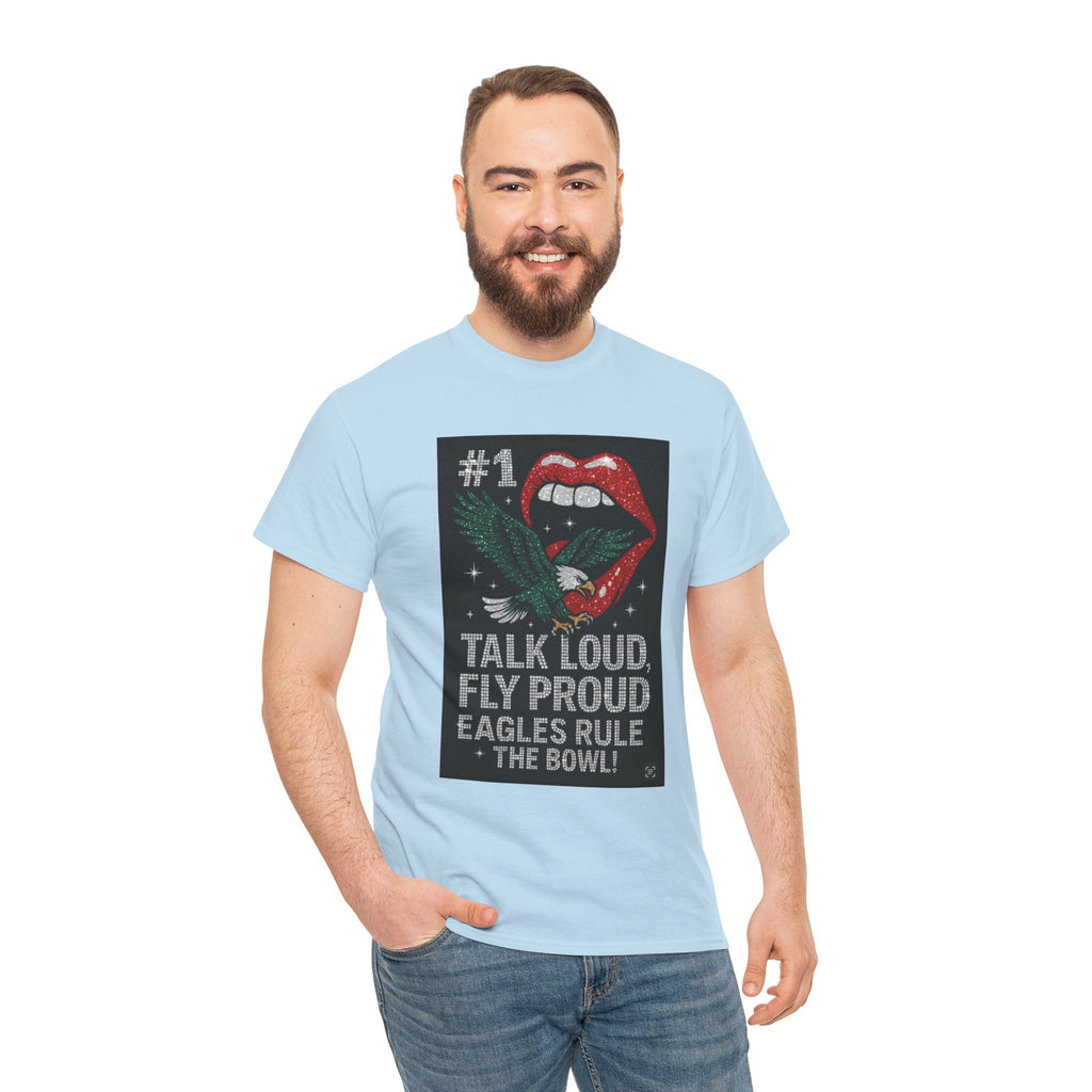 Men T-Shirt - Talk Loud Fly Proud