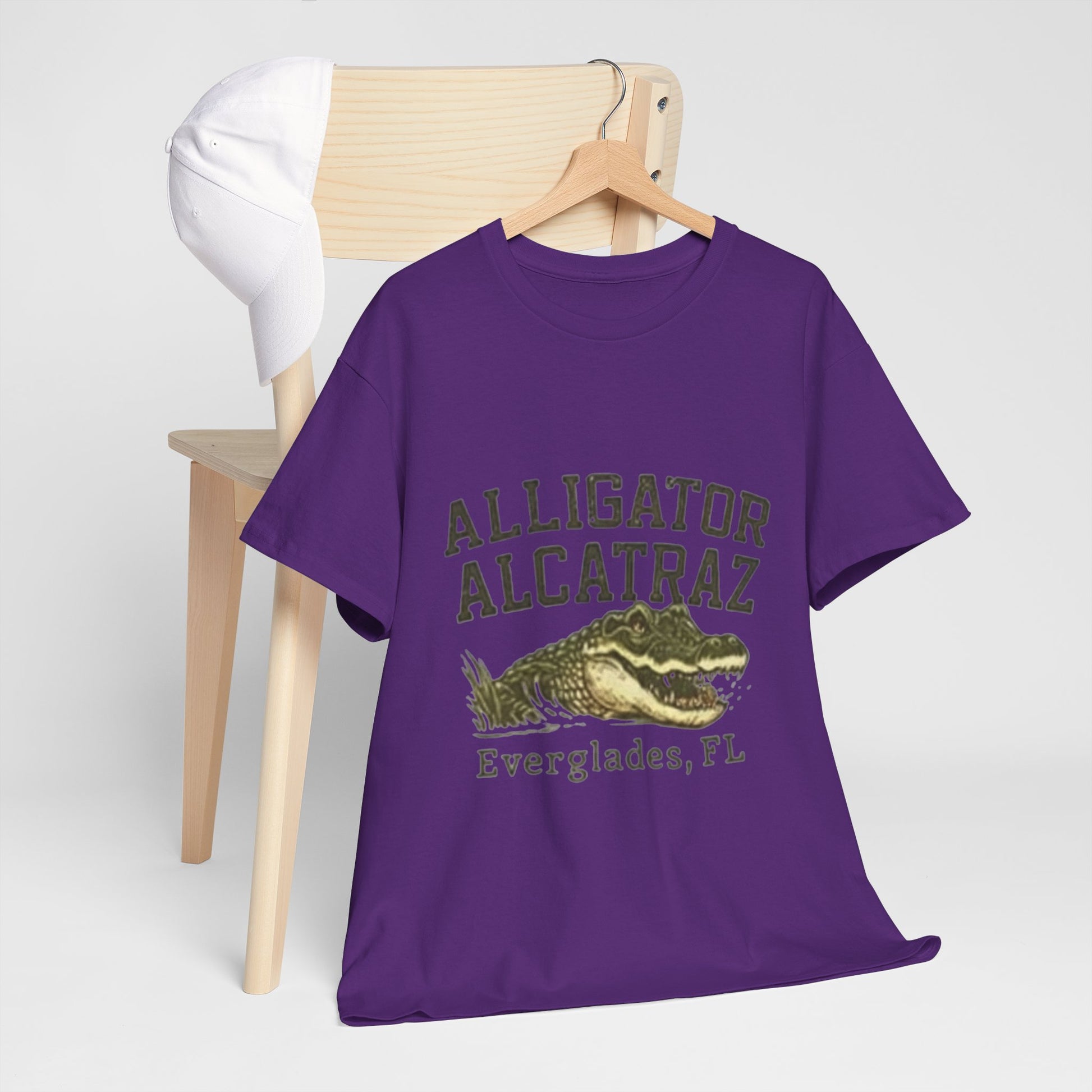 Men T-Shirt - Alligator Everglades FL