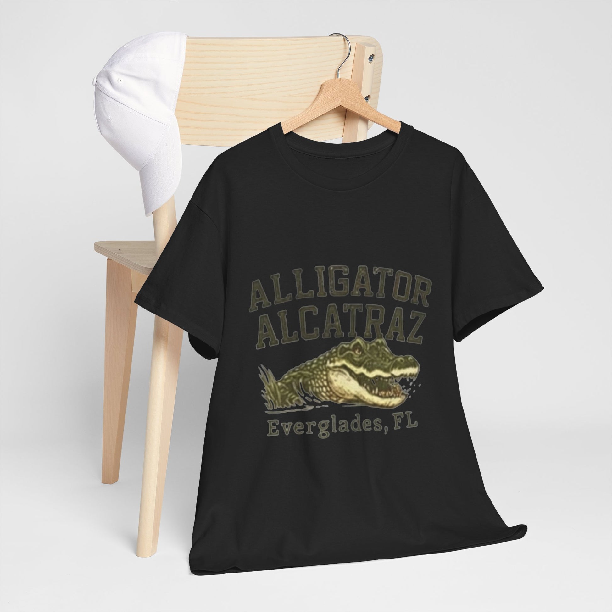 Men T-Shirt - Alligator Everglades FL