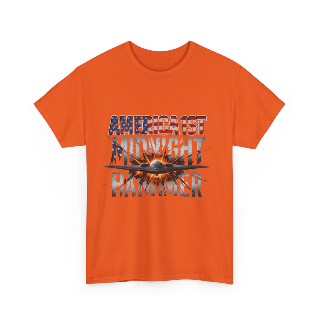 Men T-Shirt - America 1st Mindnight Hammer
