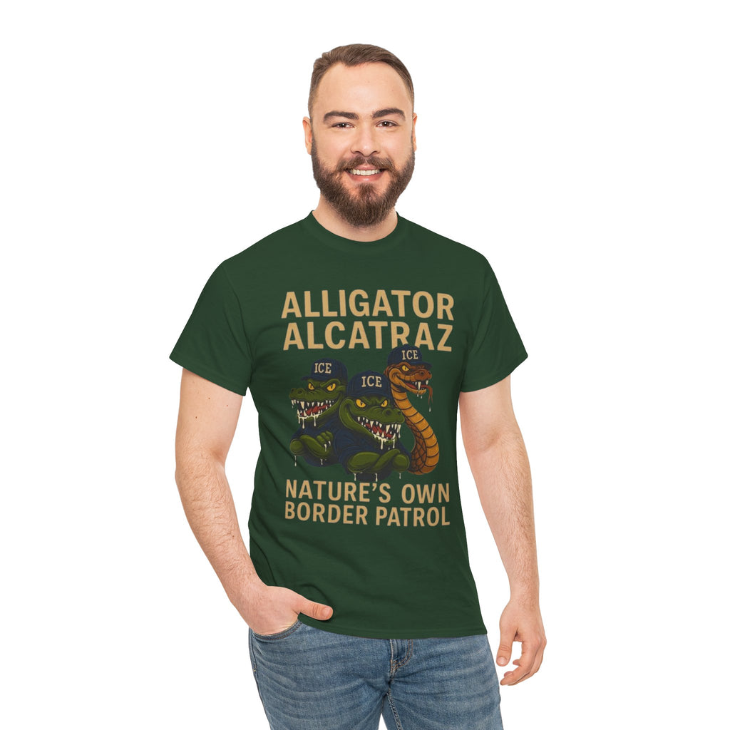 Men T-Shirt - Alligator Alcatraz