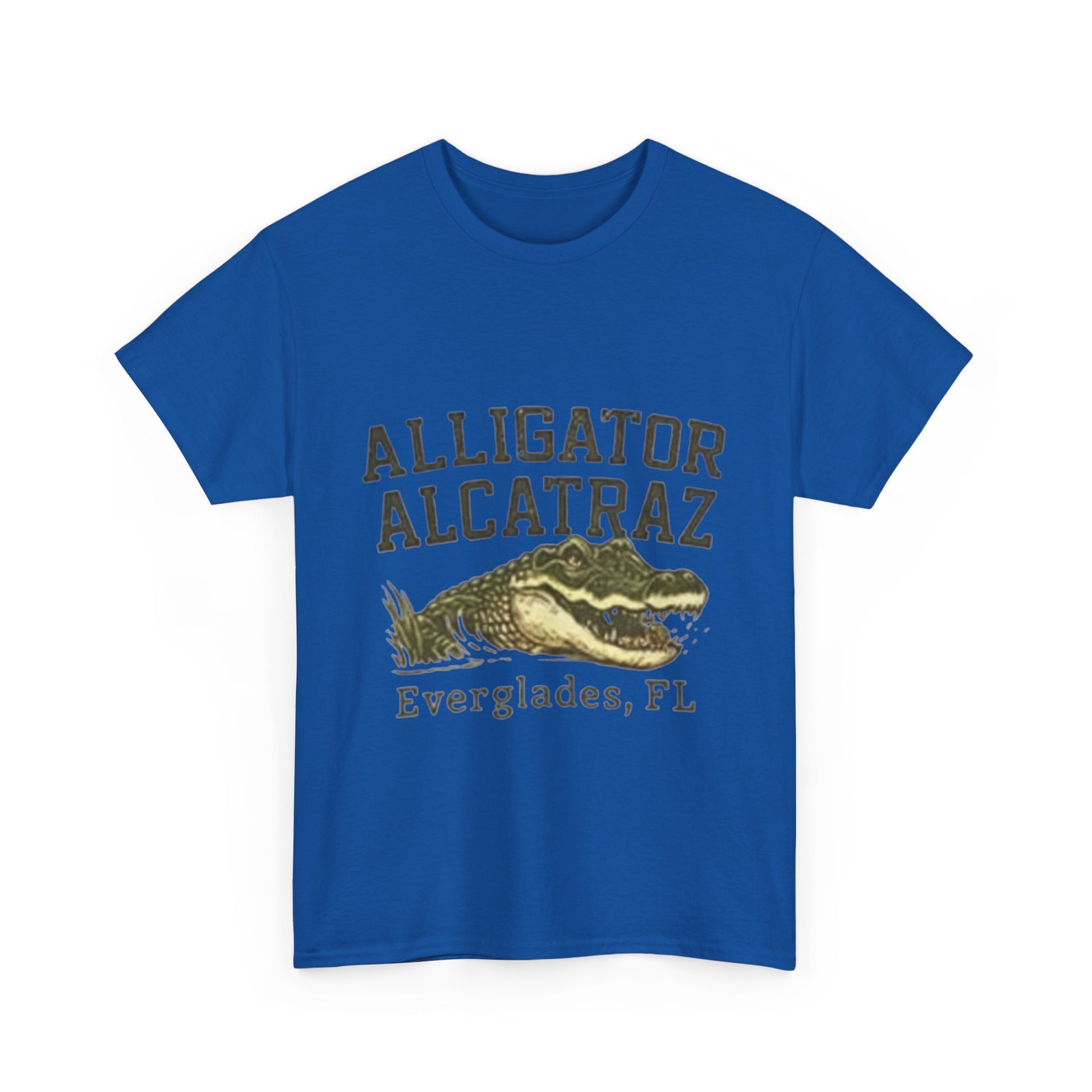 Men T-Shirt - Alligator Everglades FL