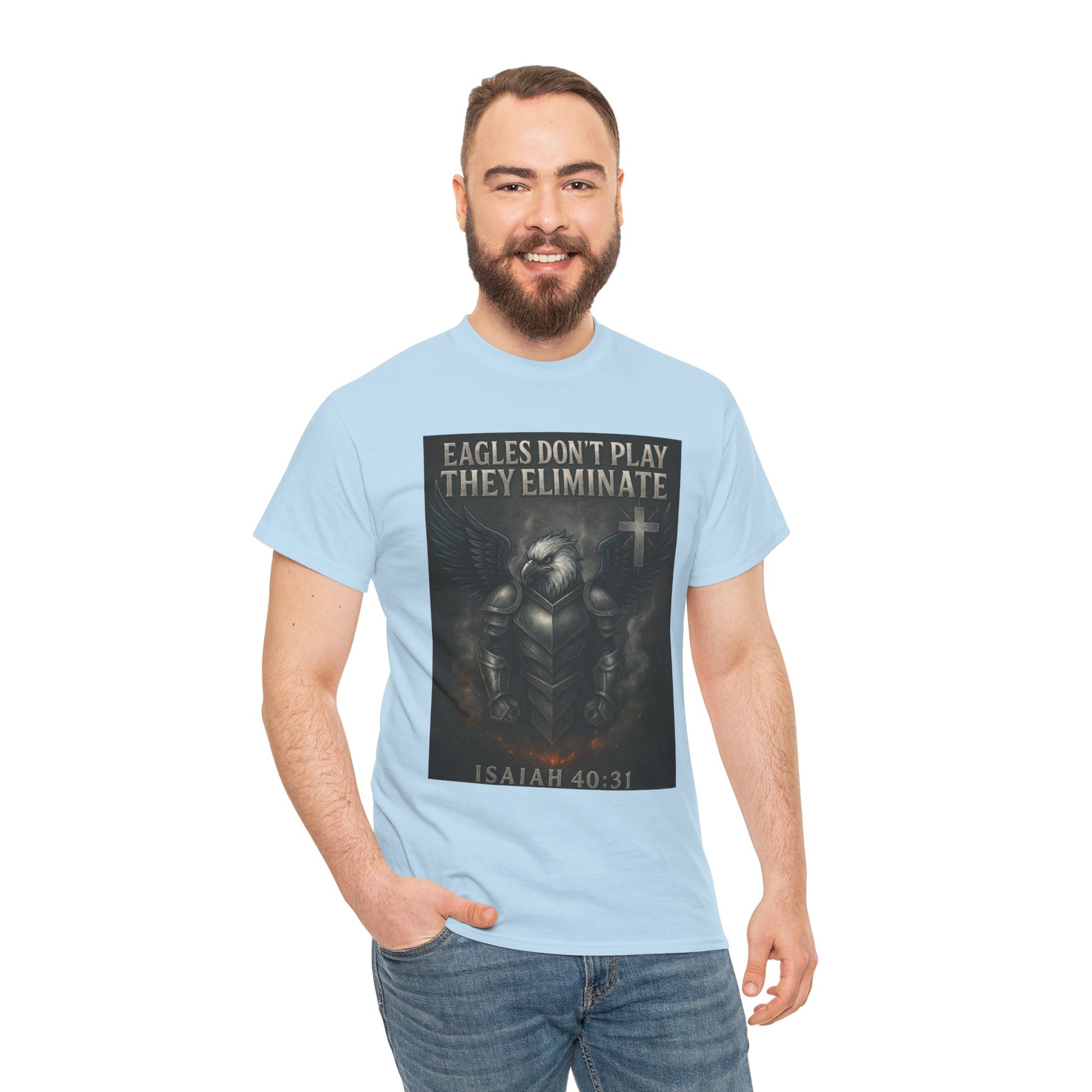 Men T-Shirt - Eagle in Armor