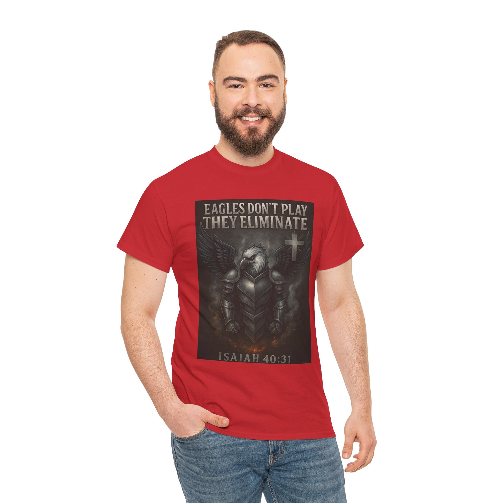 Men T-Shirt - Eagle in Armor