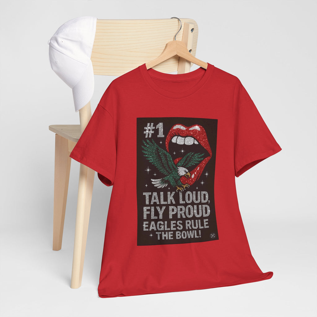 Men T-Shirt - Talk Loud Fly Proud