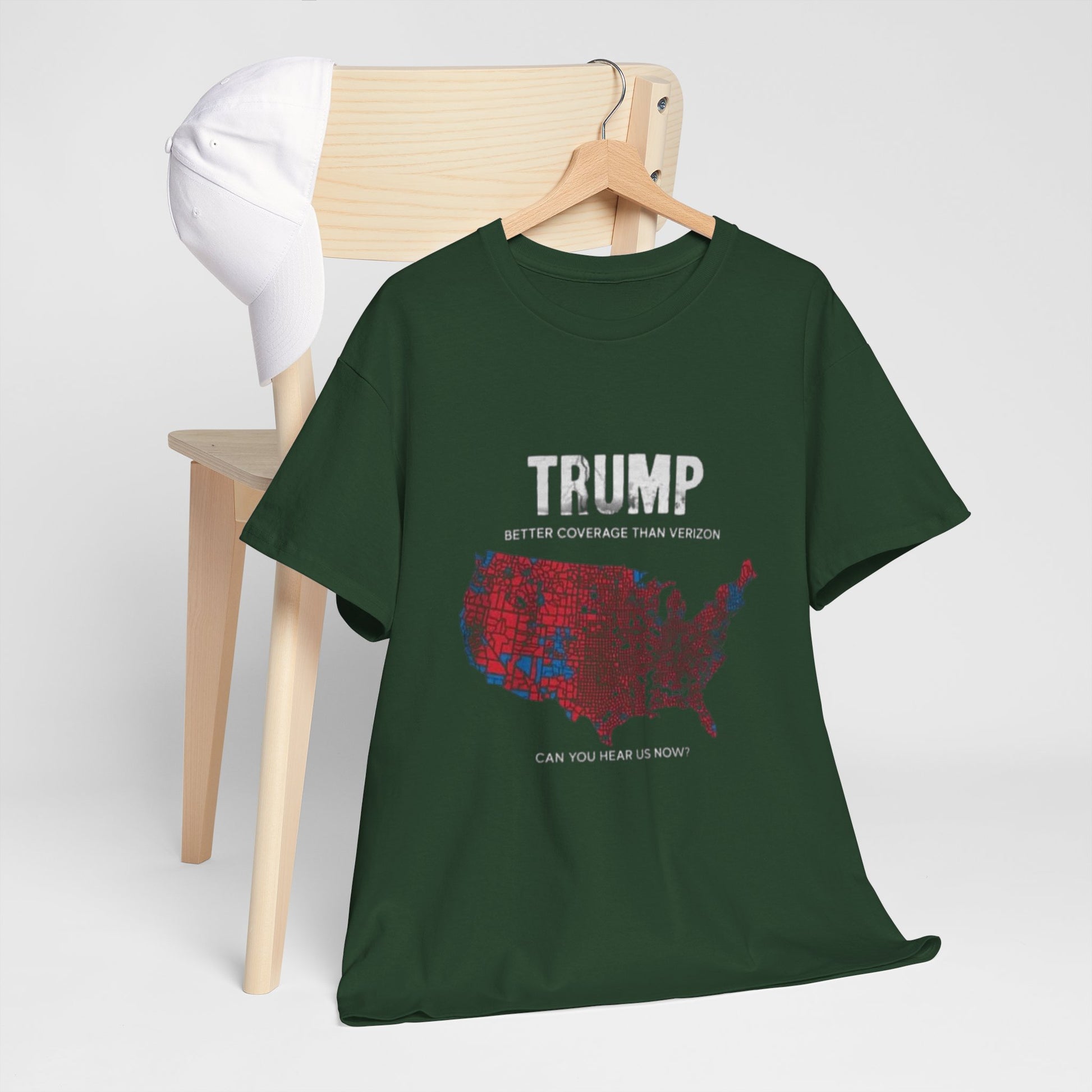 Men T-Shirt - Trump Verizon Coverage