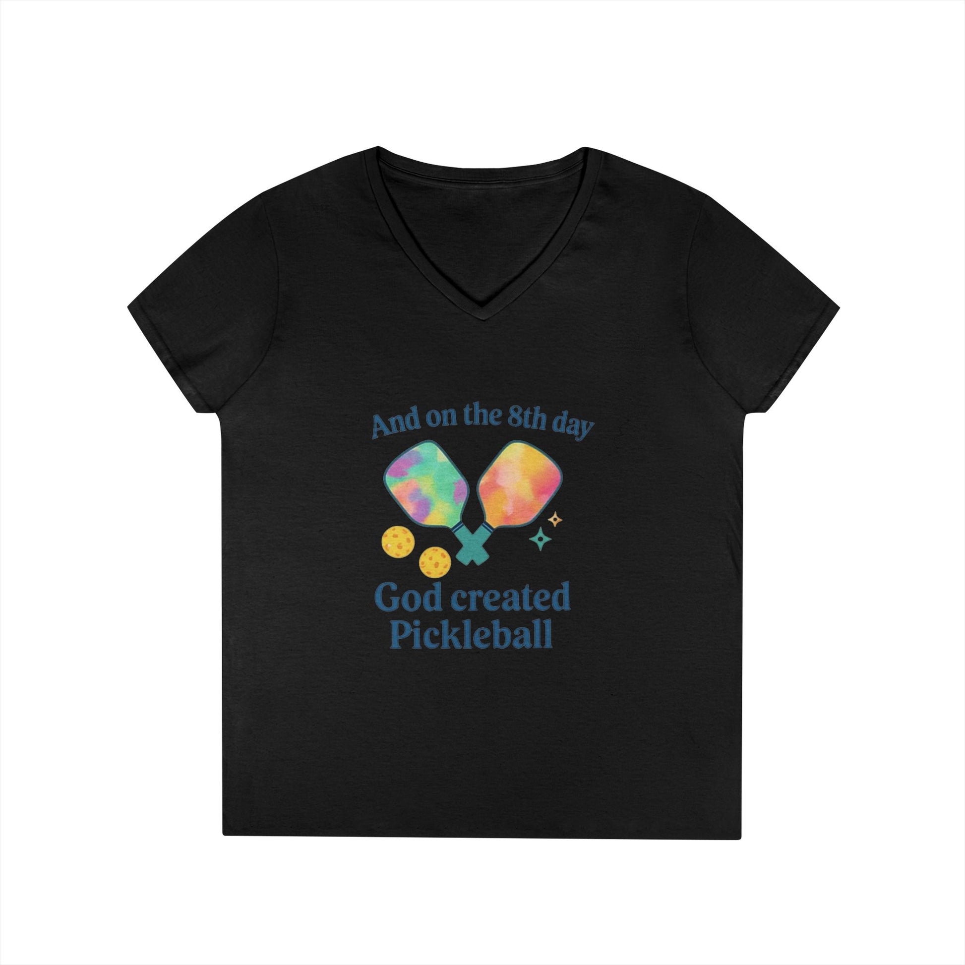 Women V-Neck T-Shirt - On the 8th Day
