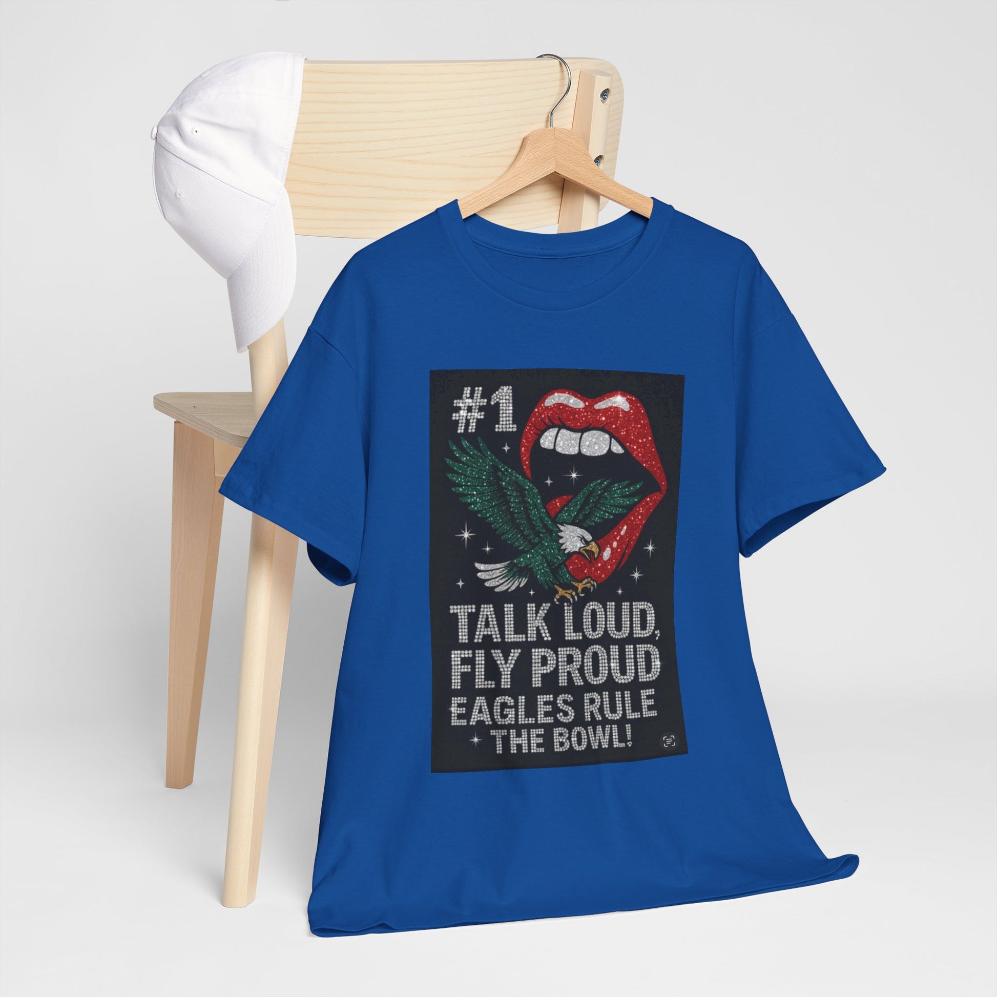 Men T-Shirt - Talk Loud Fly Proud