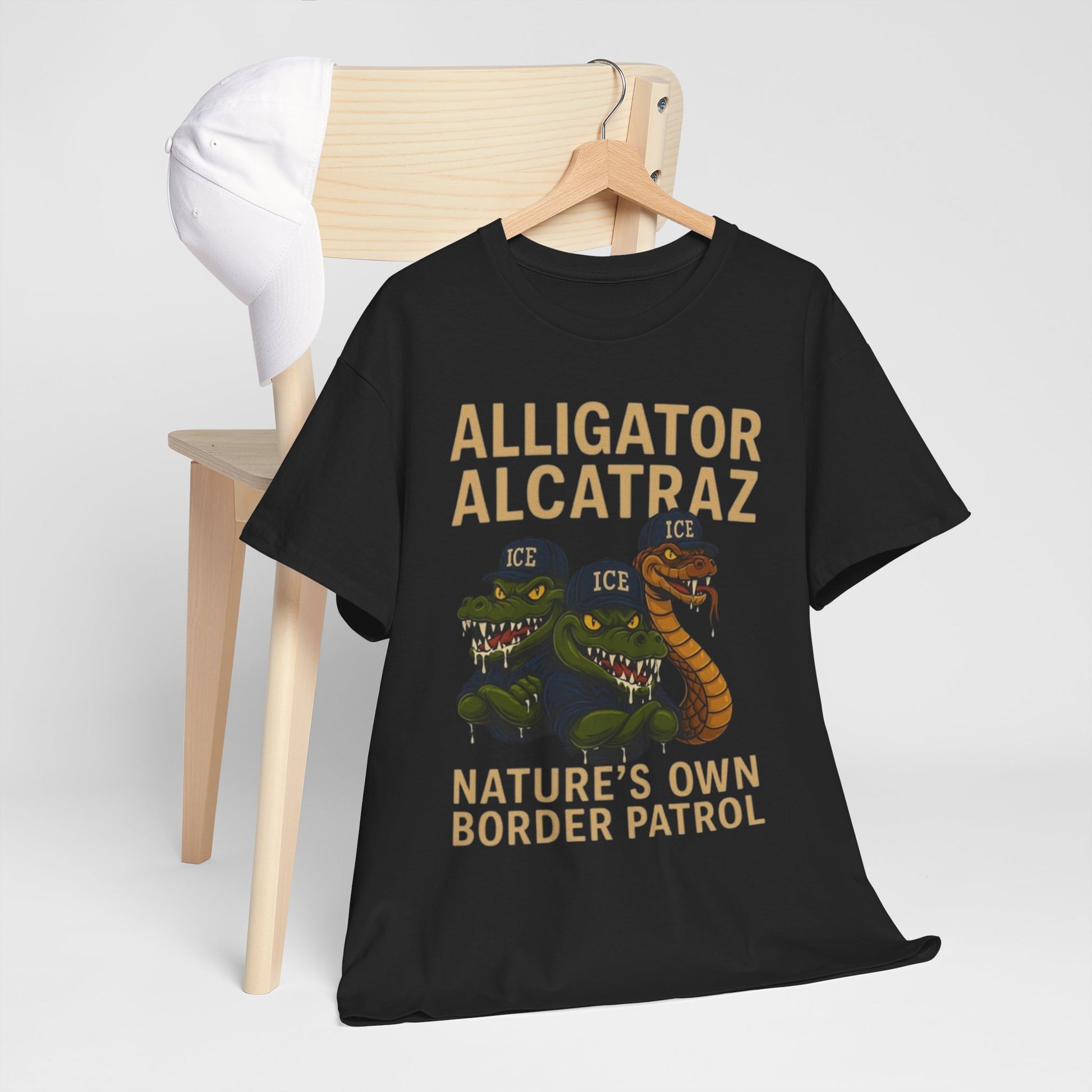Men T-Shirt - Alligator Alcatraz