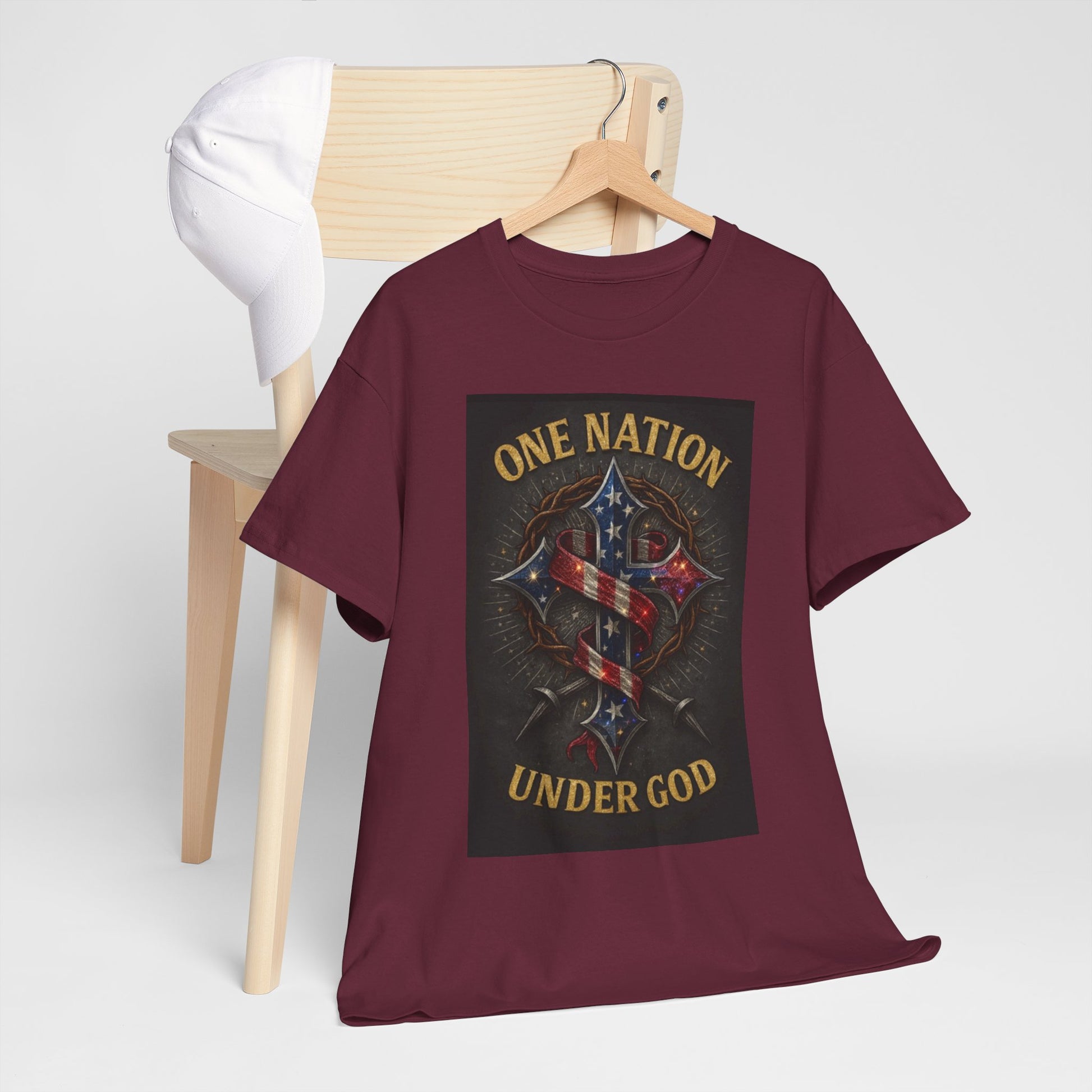 Men T-Shirt - One nation Under God