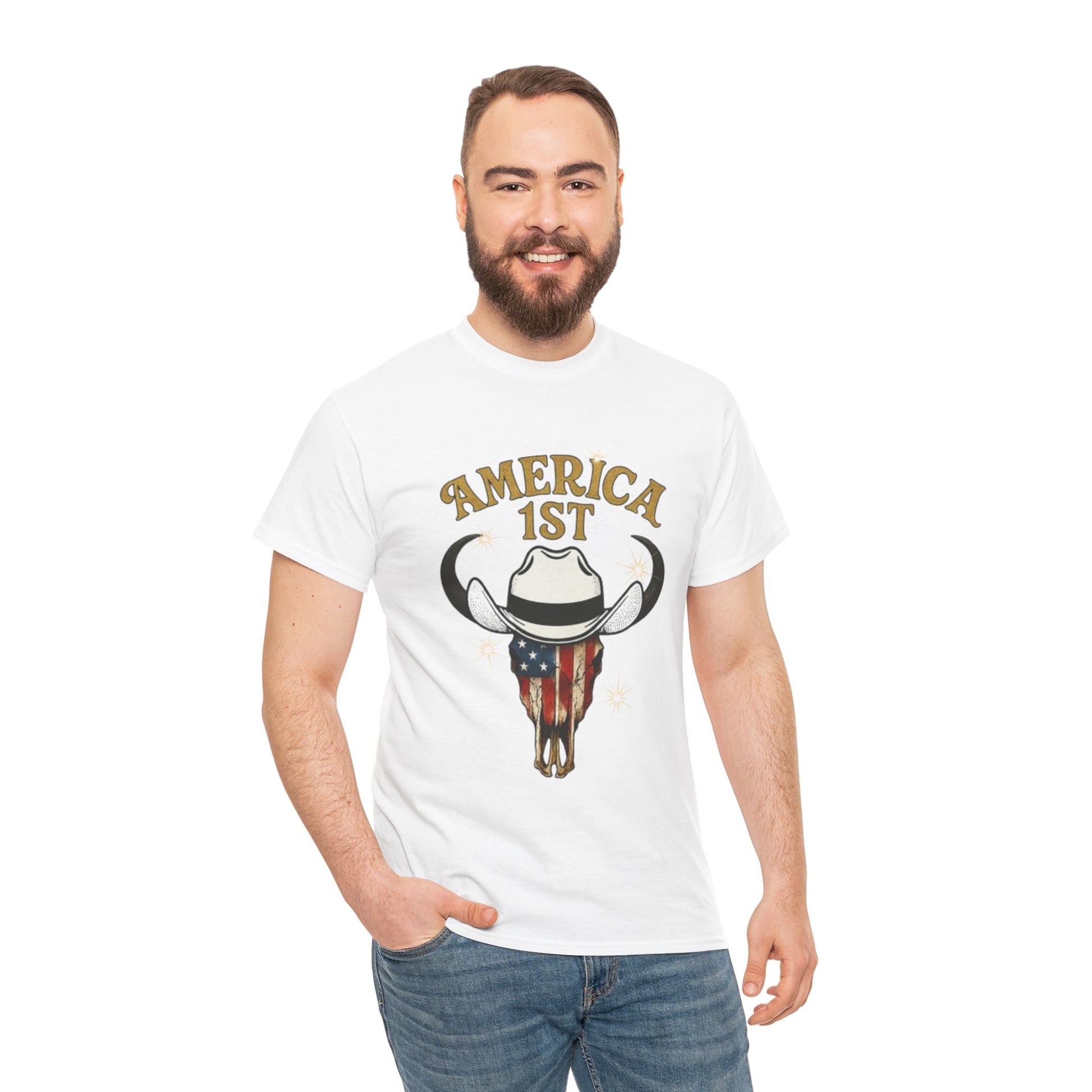 Men T-Shirt - America 1st