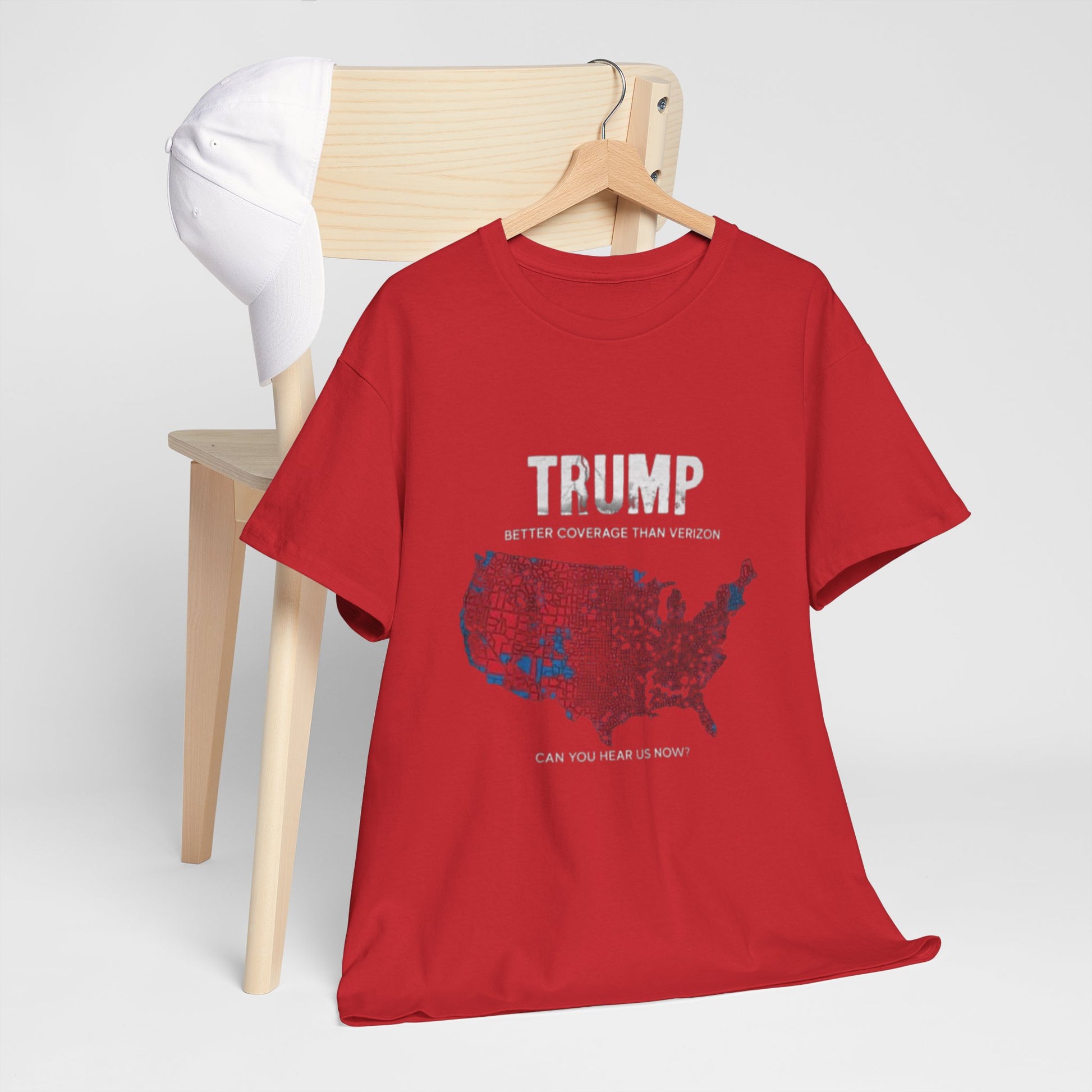 Men T-Shirt - Trump Verizon Coverage