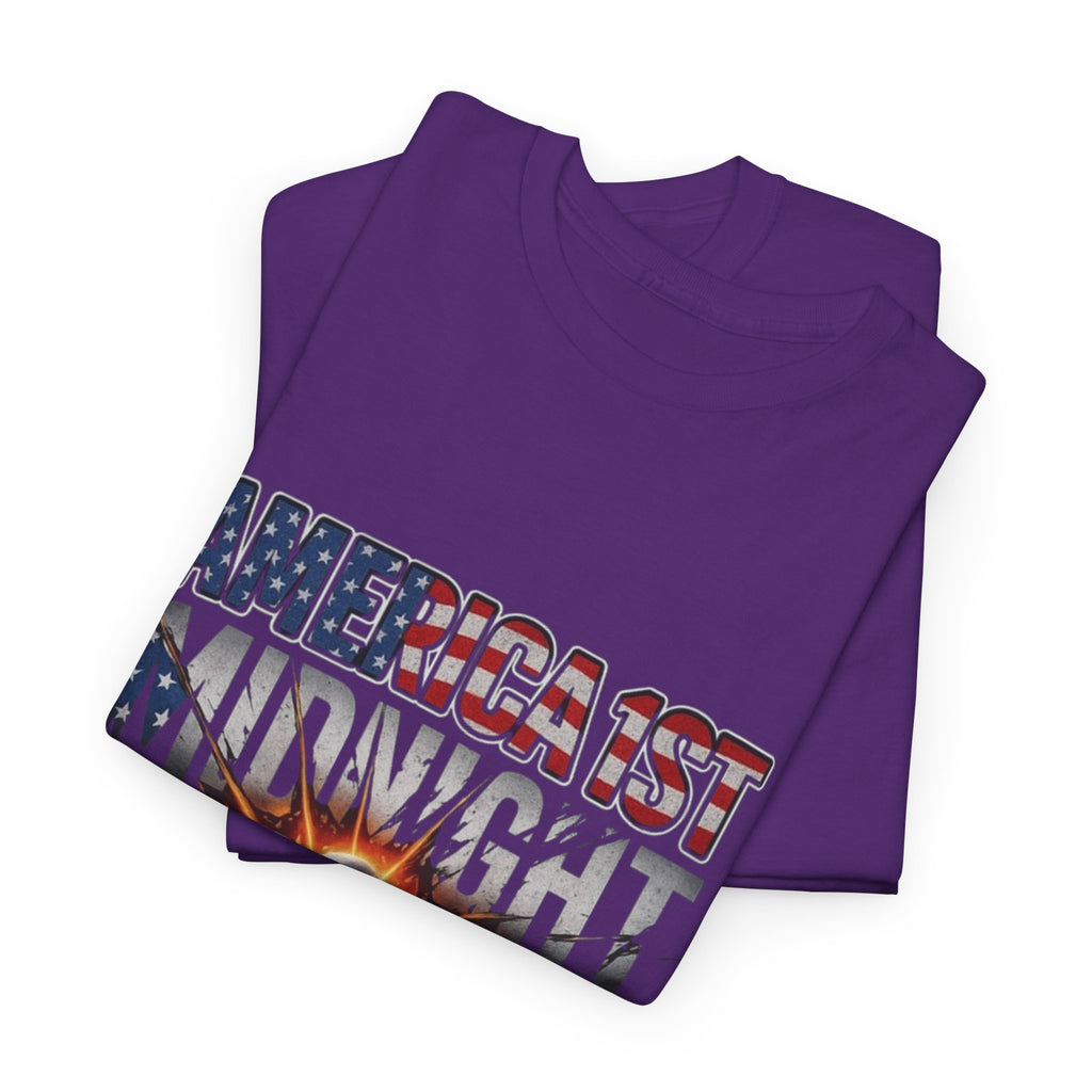 Men T-Shirt - America 1st Mindnight Hammer