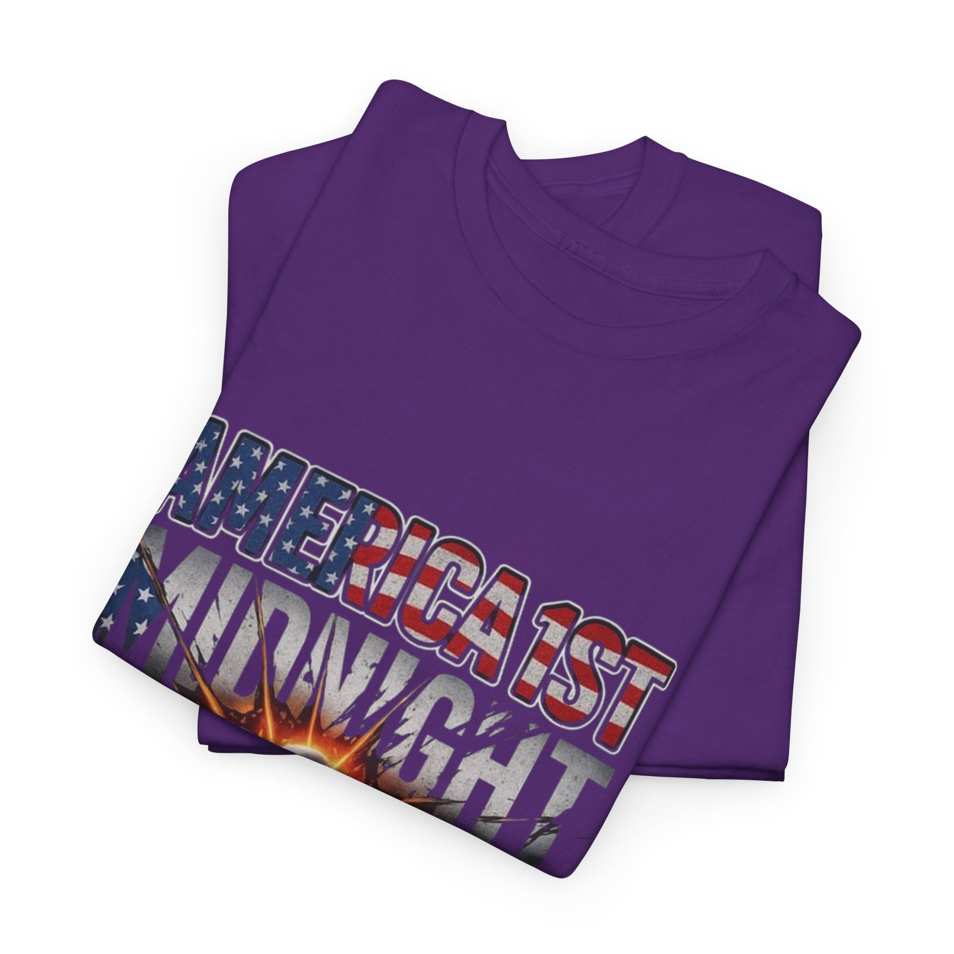Men T-Shirt - America 1st Mindnight Hammer