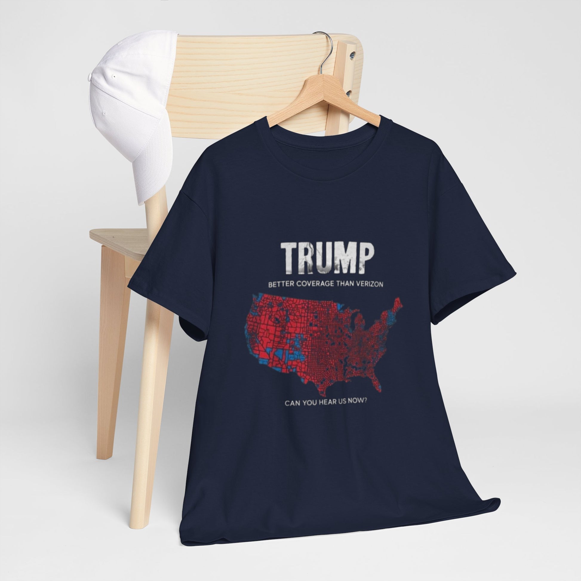 Men T-Shirt - Trump Verizon Coverage