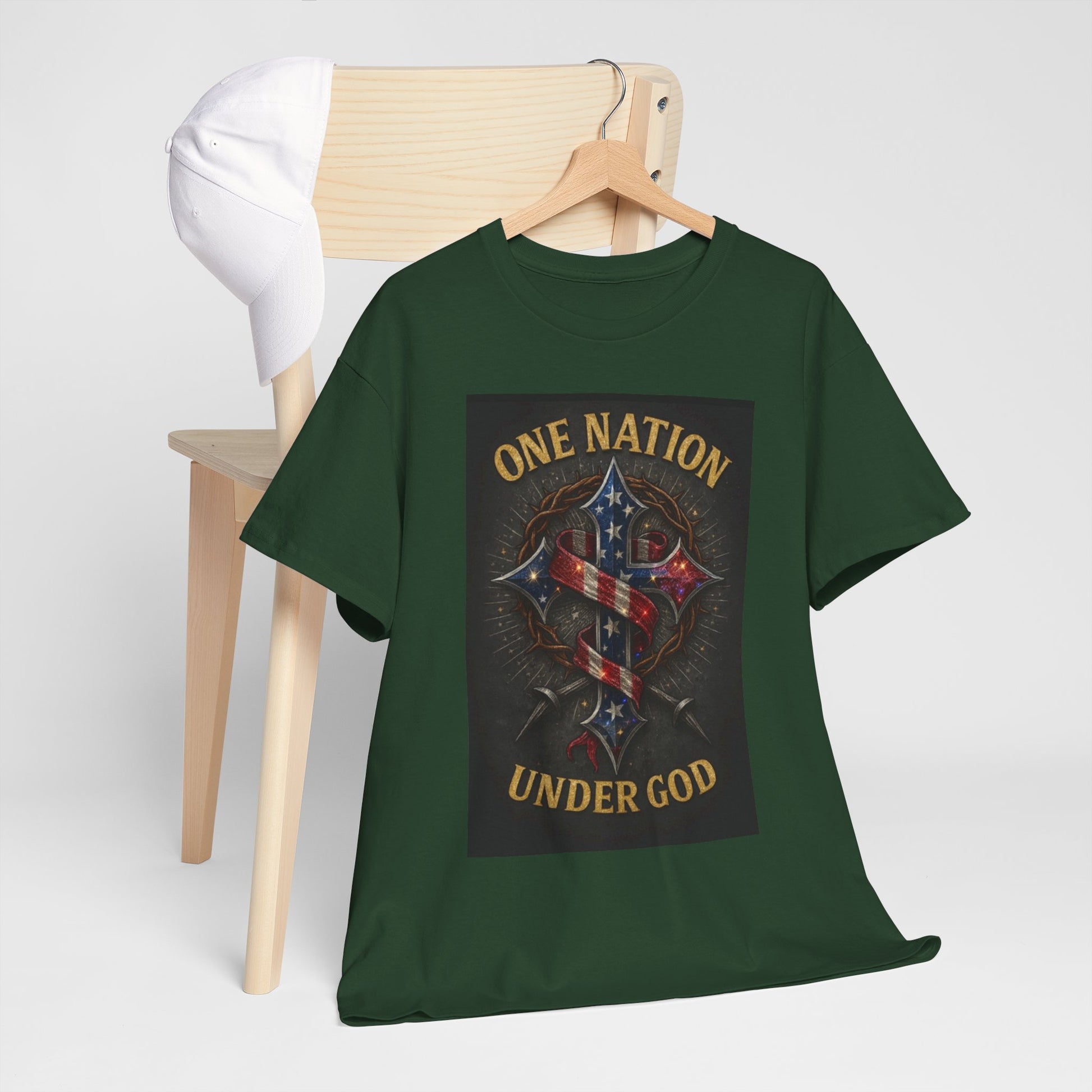 Men T-Shirt - One nation Under God