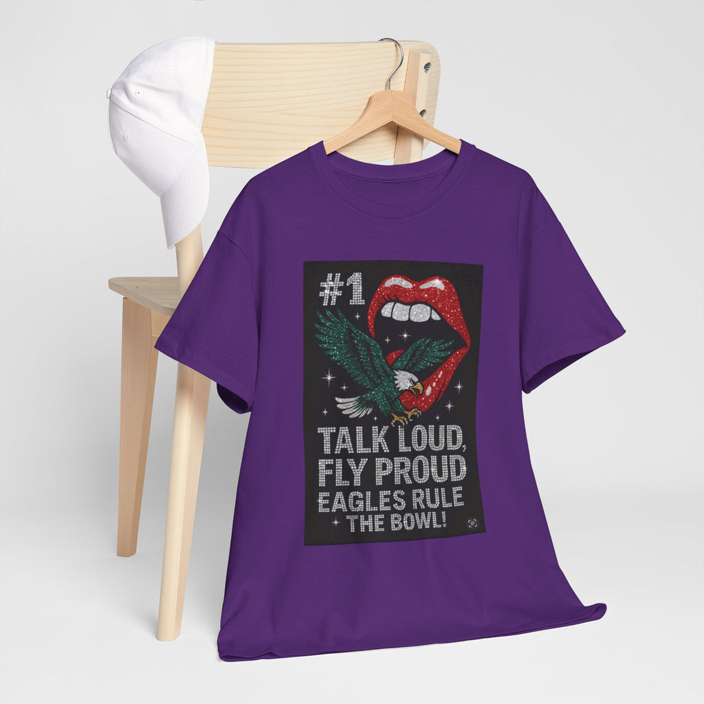 Men T-Shirt - Talk Loud Fly Proud