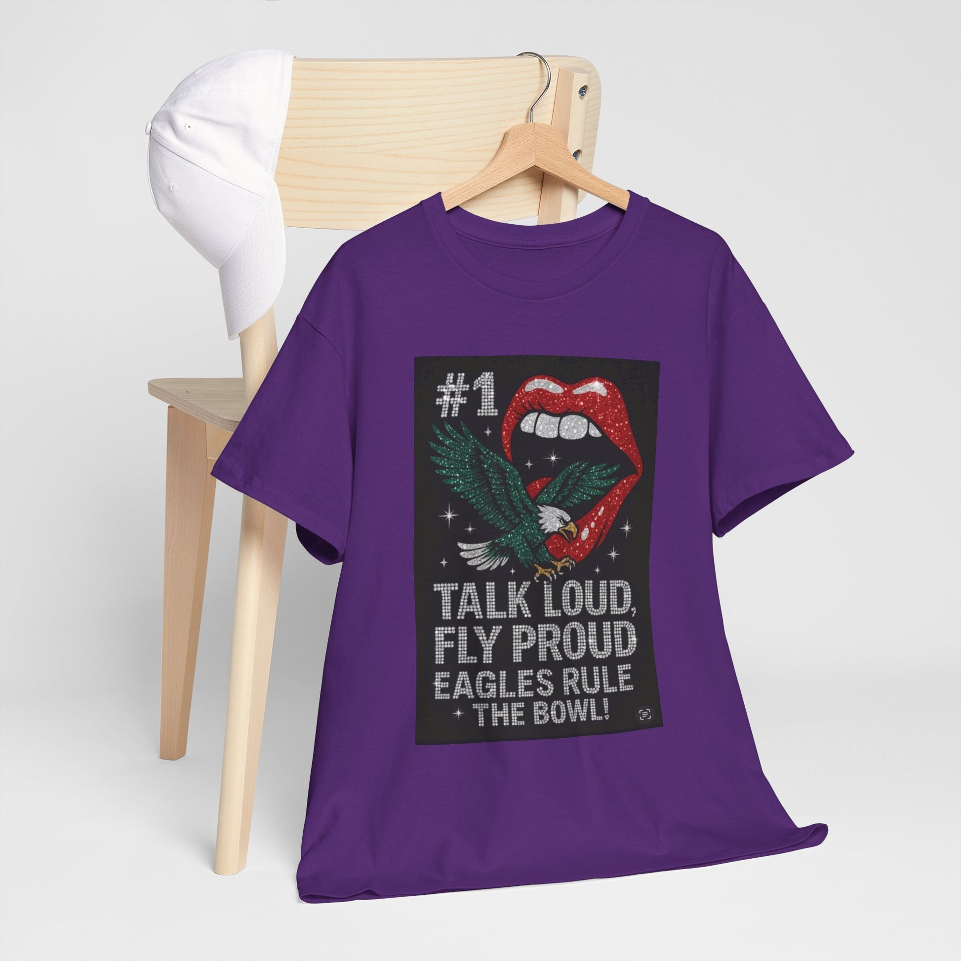 Men T-Shirt - Talk Loud Fly Proud