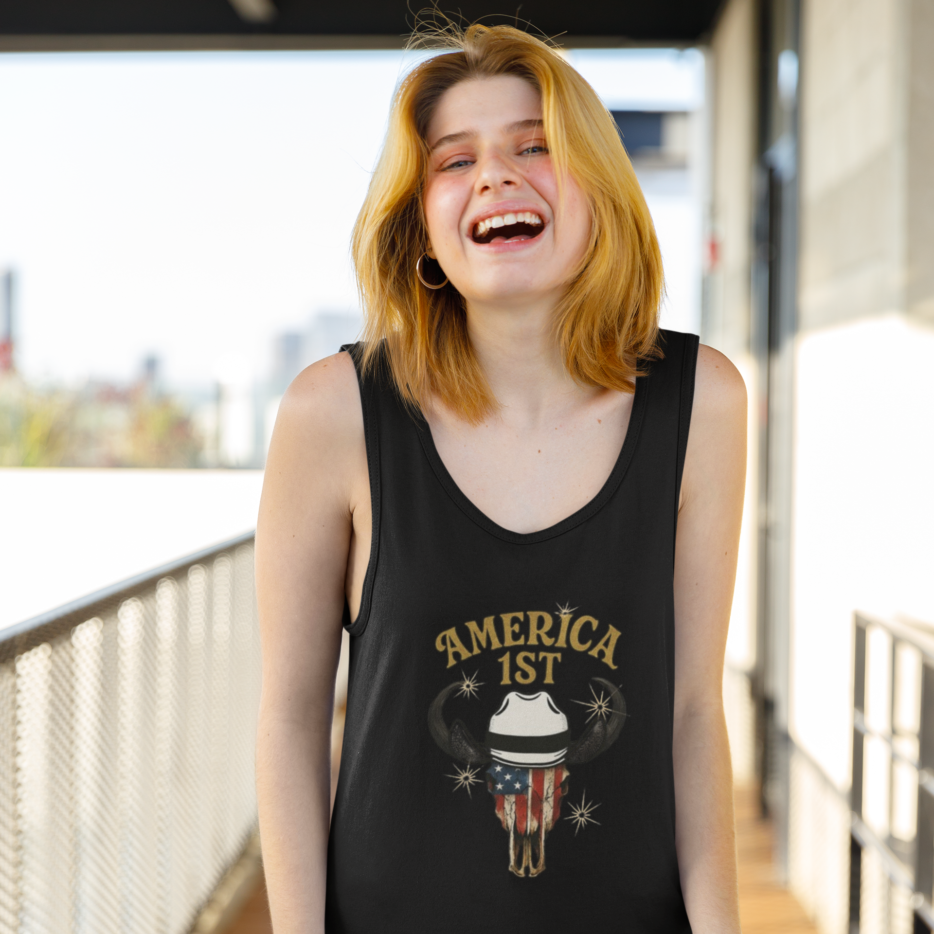 Women Tank Top - America 1st
