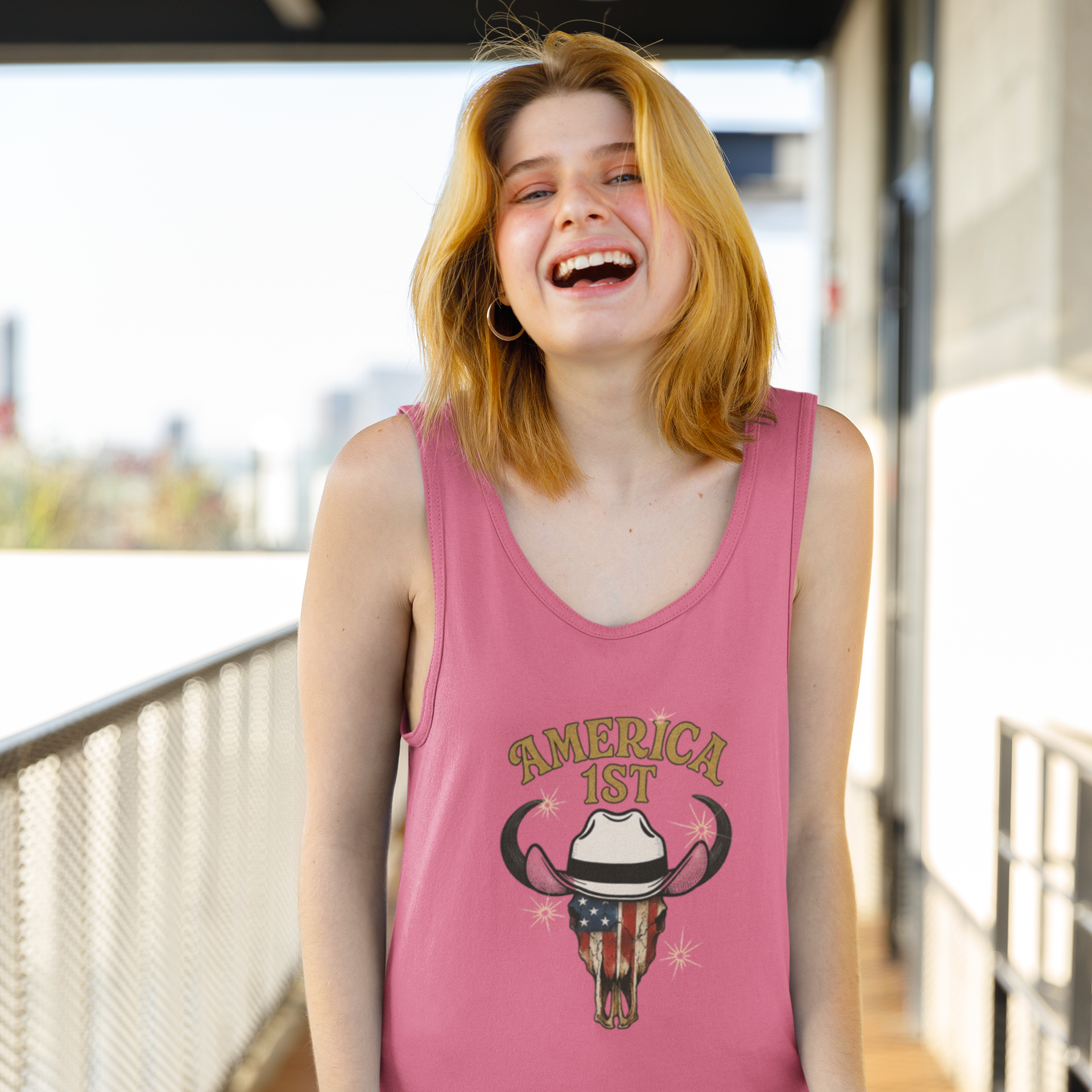 Women Tank Top - America 1st
