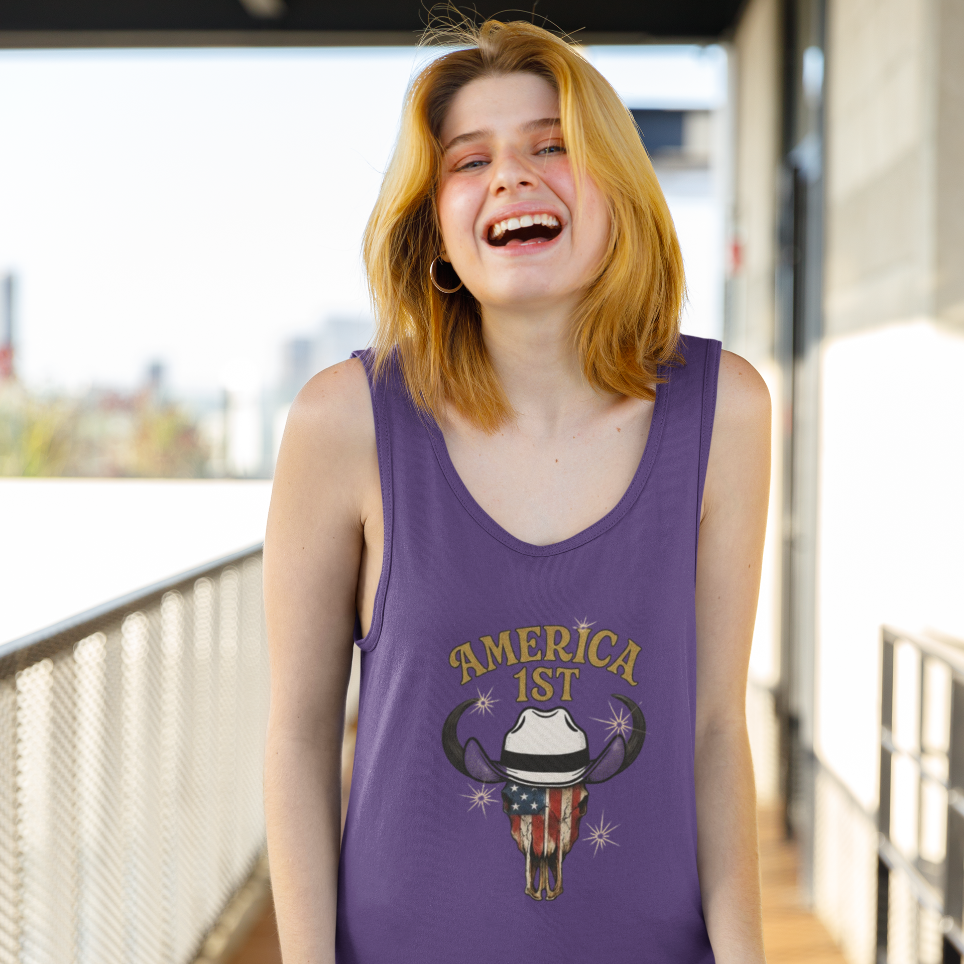Women Tank Top - America 1st