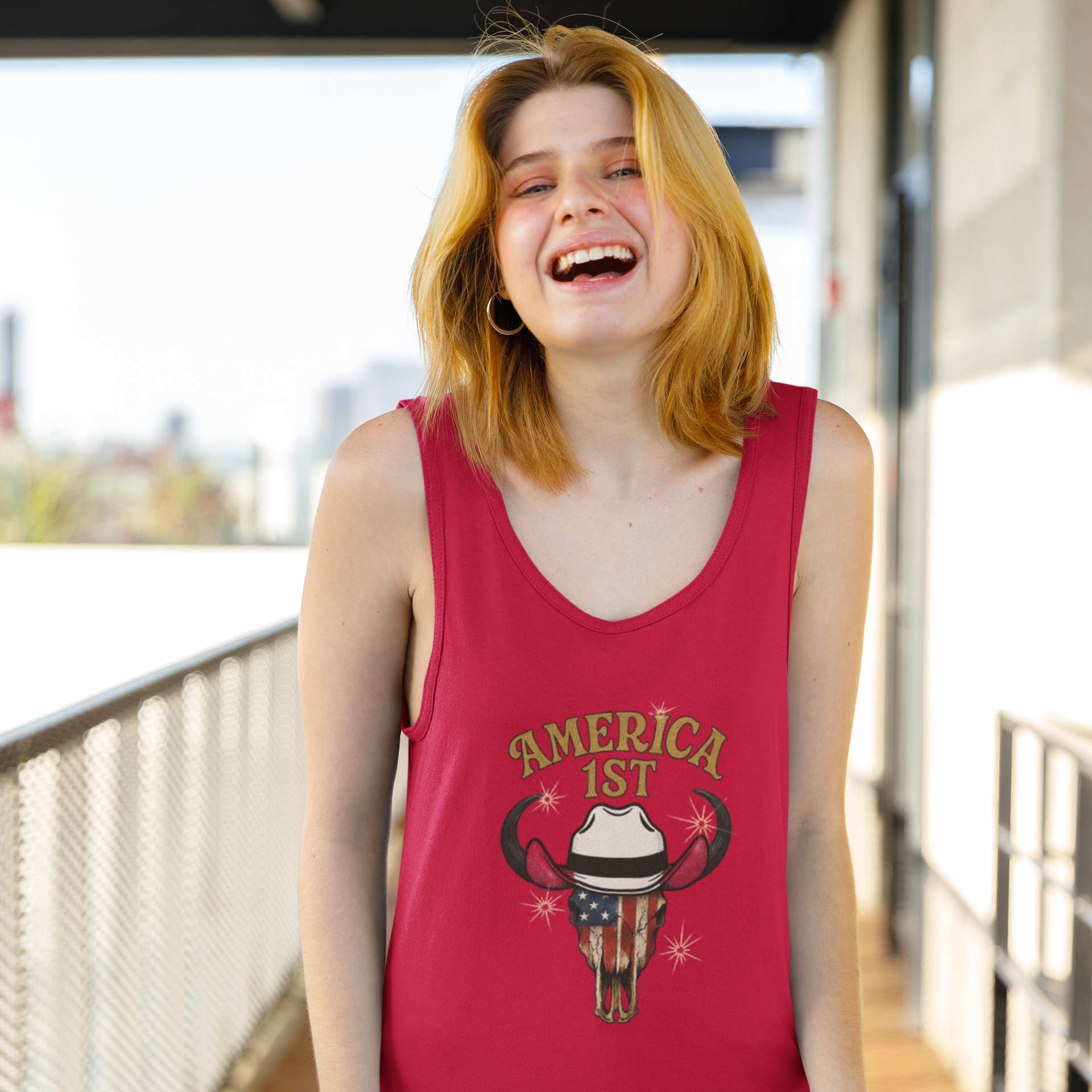 Women Tank Top - America 1st