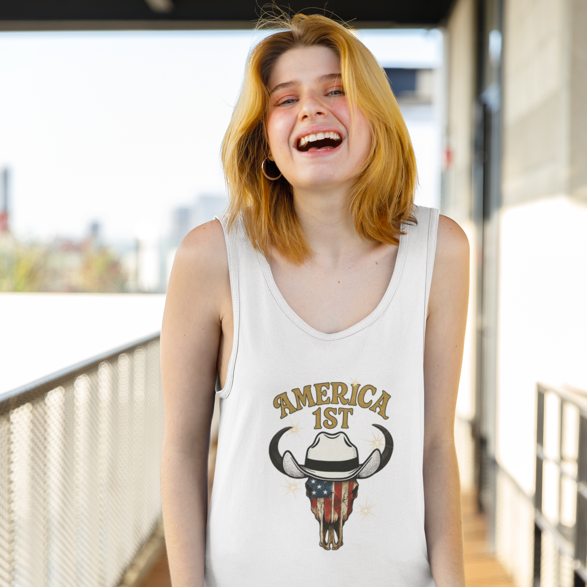 Women Tank Top - America 1st
