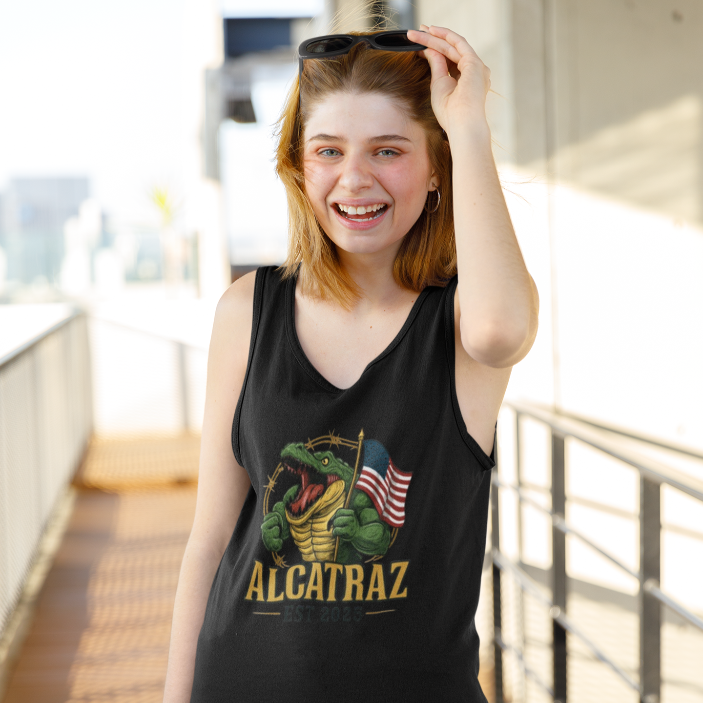 Women Tank Top - Alcatraz EST 2025