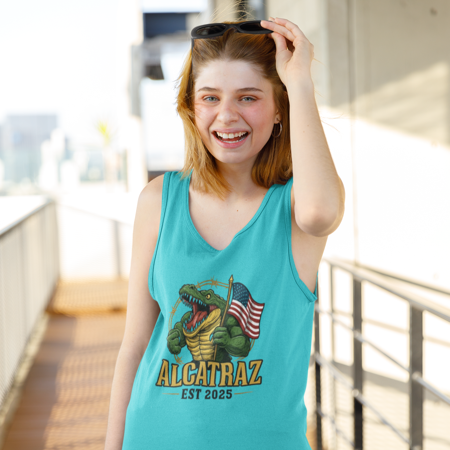 Women Tank Top - Alcatraz EST 2025