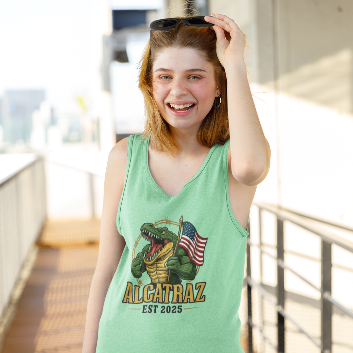 Women Tank Top - Alcatraz EST 2025